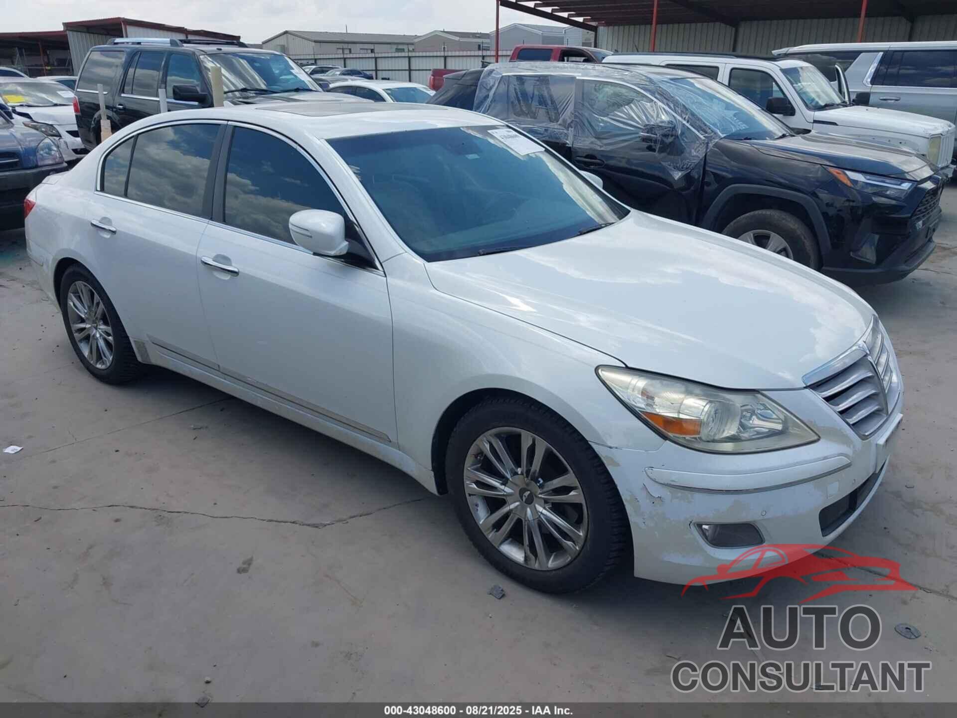 HYUNDAI GENESIS 2011 - KMHGC4DF9BU146089