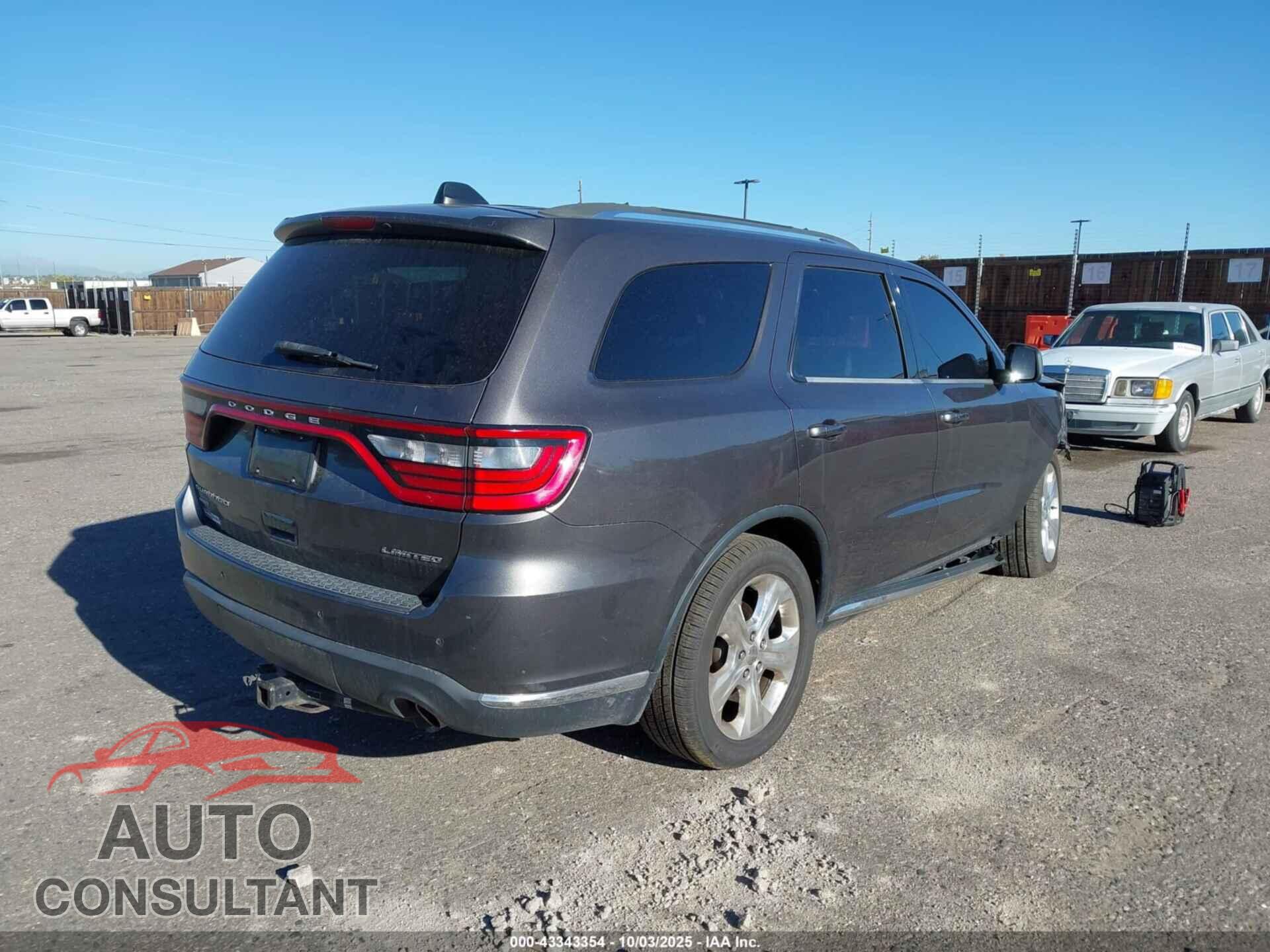 DODGE DURANGO 2015 - 1C4RDJDG7FC858114