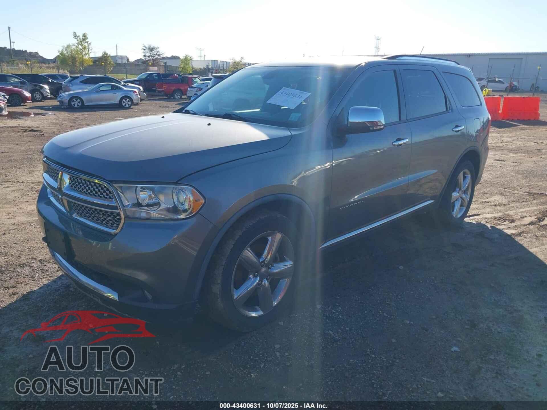 DODGE DURANGO 2011 - 1D4SE5GT4BC695157