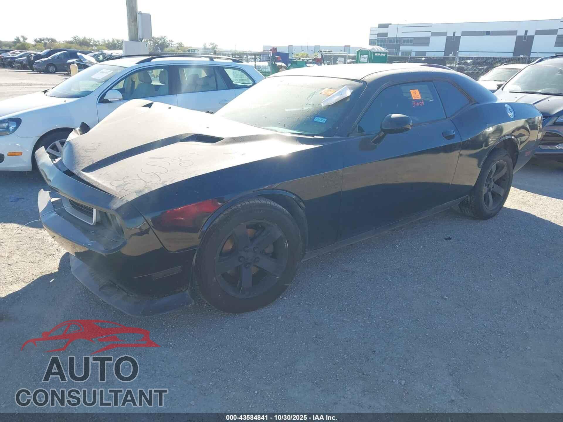 DODGE CHALLENGER 2012 - 2C3CDYAG6CH176860