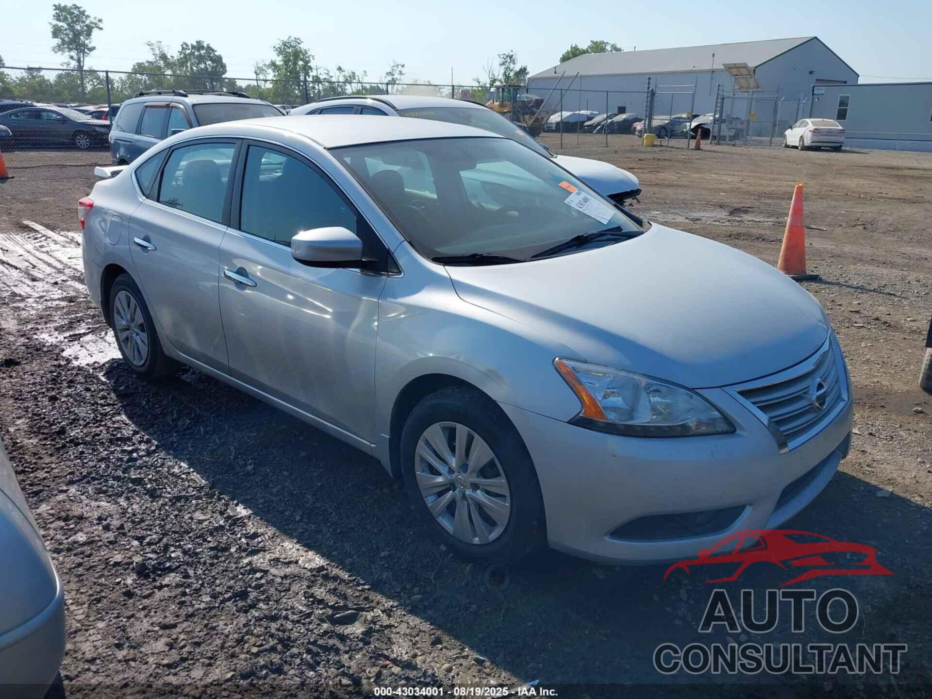 NISSAN SENTRA 2013 - 3N1AB7AP9DL667843