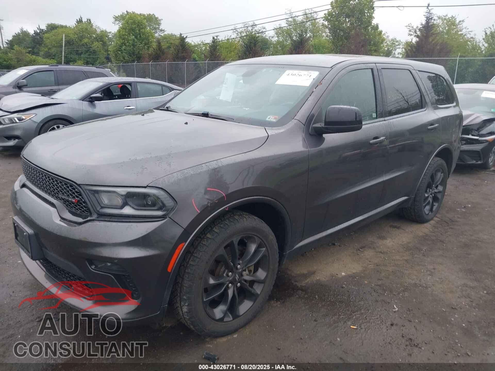 DODGE DURANGO 2021 - 1C4RDJAG2MC792637