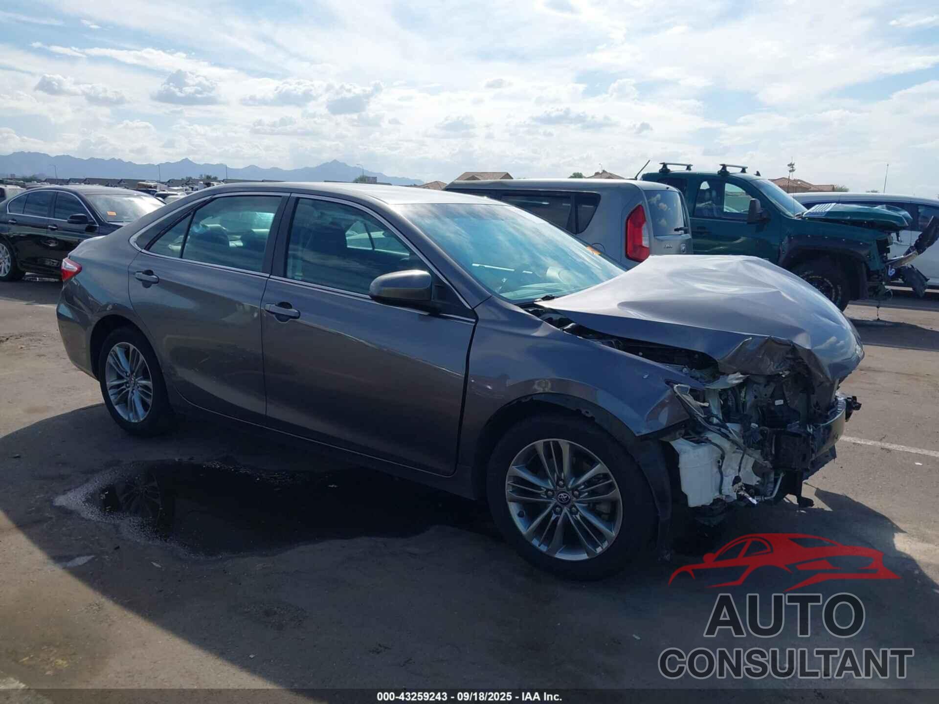 TOYOTA CAMRY 2016 - 4T1BF1FK5GU225437