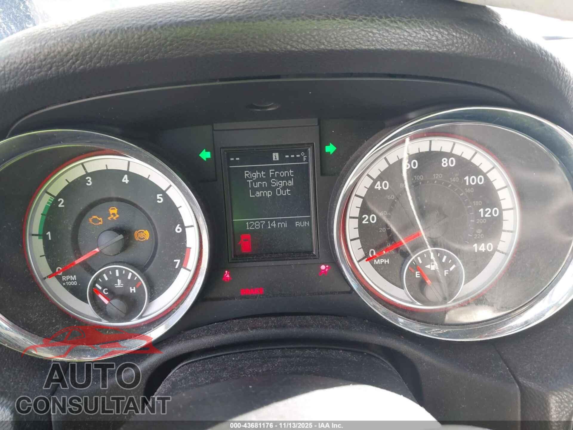 DODGE DURANGO 2011 - 1D4RD4GG8BC627961