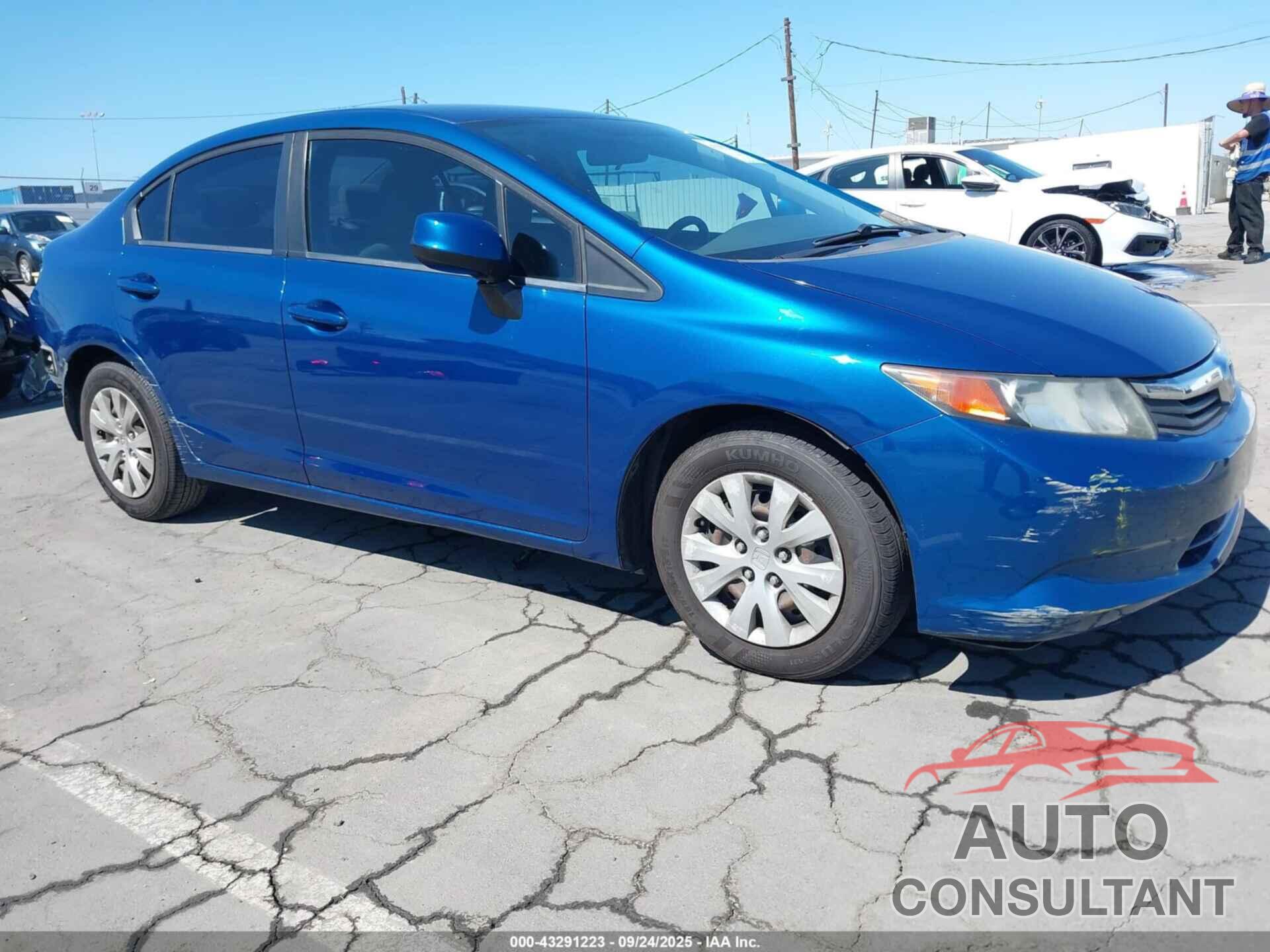HONDA CIVIC 2012 - 19XFB2F55CE321255