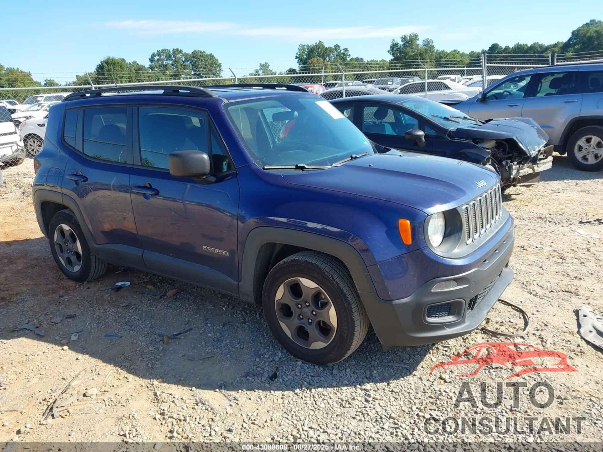 JEEP RENEGADE 2016 - ZACCJAAT0GPD73875