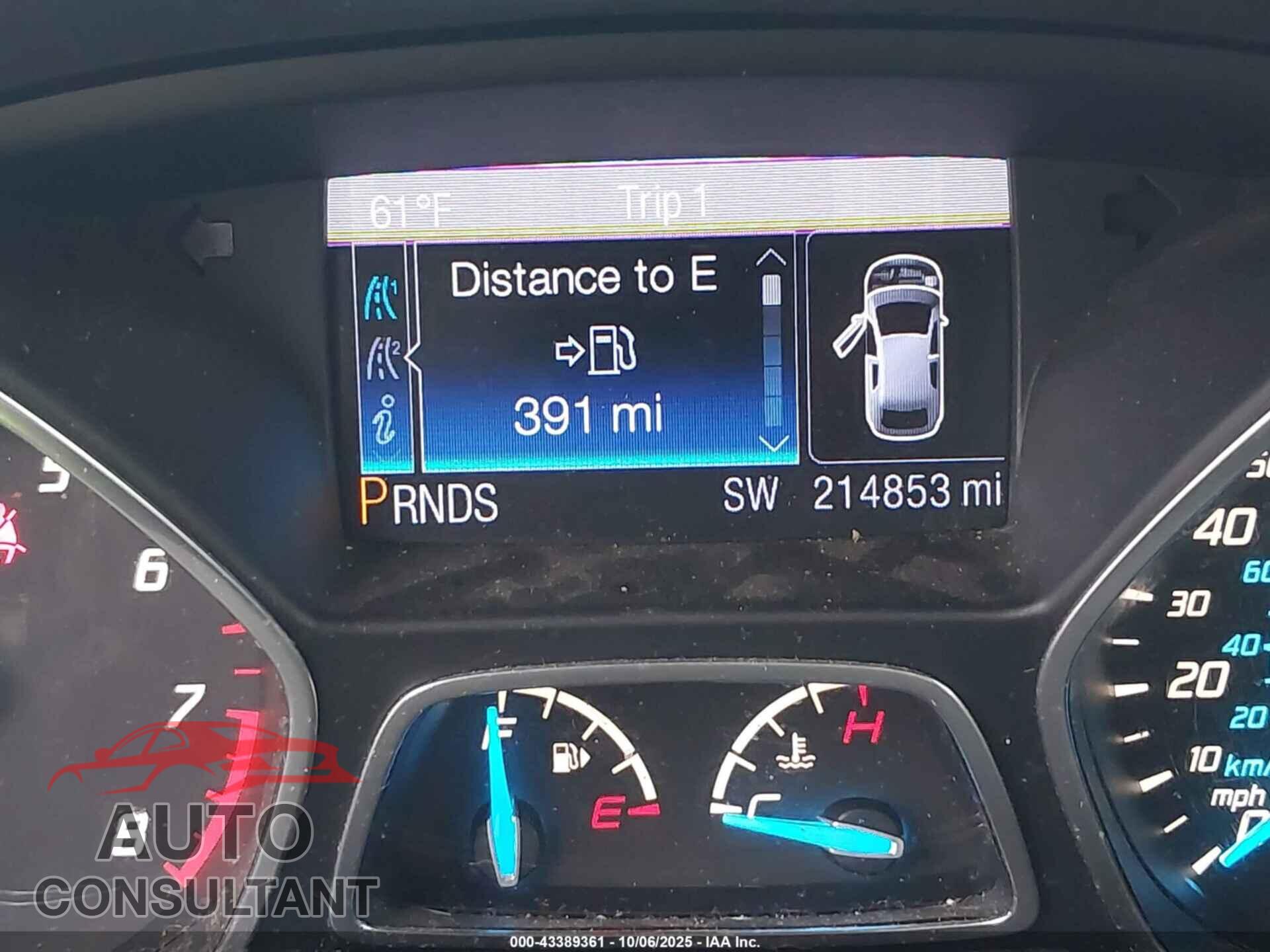 FORD ESCAPE 2013 - 1FMCU0G93DUC13718