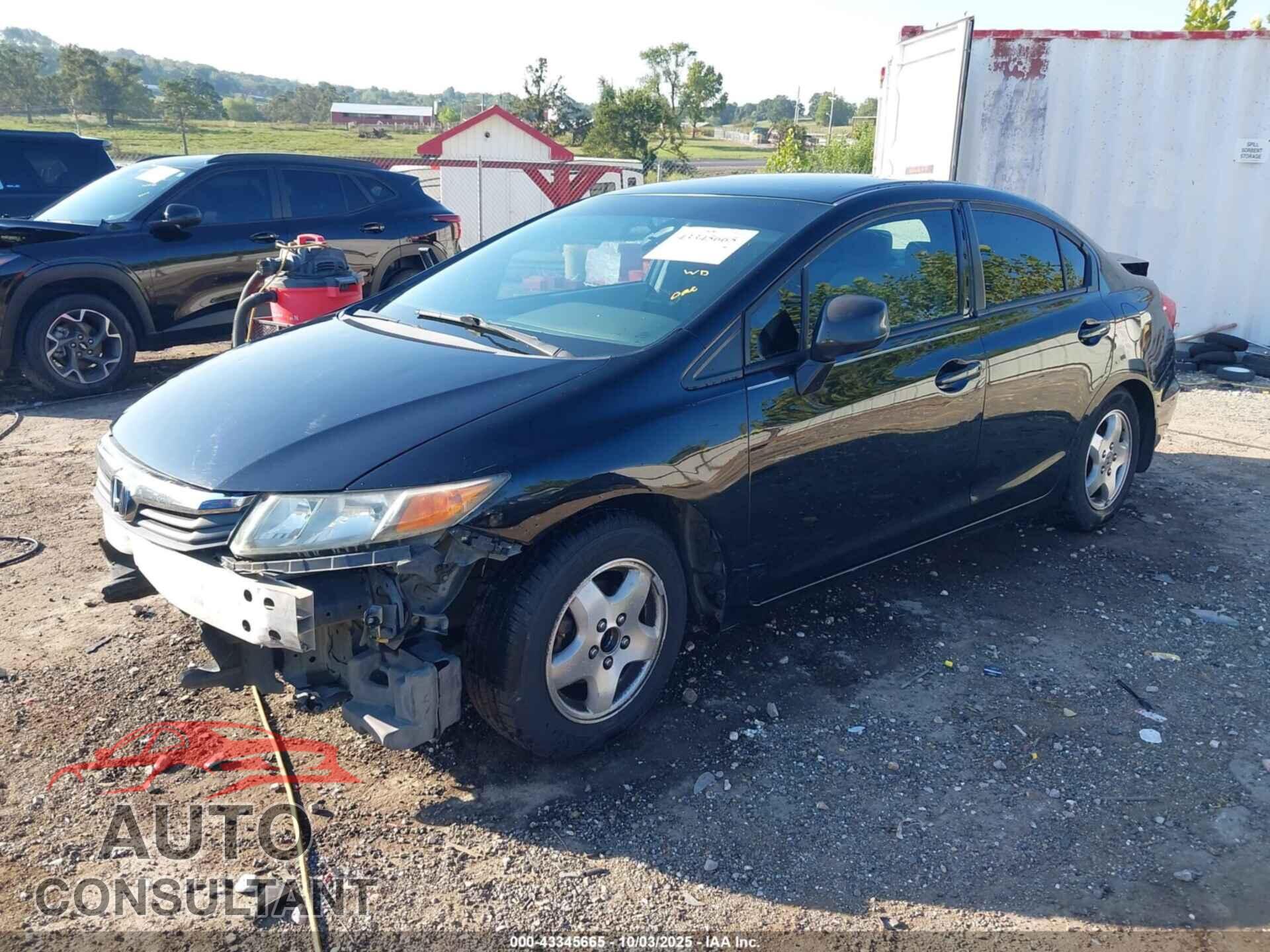 HONDA CIVIC 2012 - 2HGFB2F52CH581120