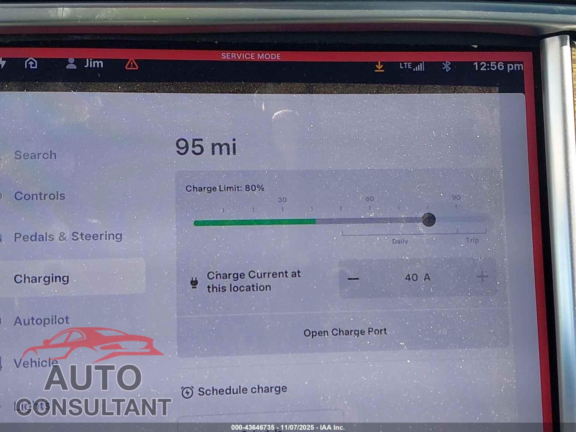 TESLA MODEL S 2015 - 5YJSA1E13FF115036