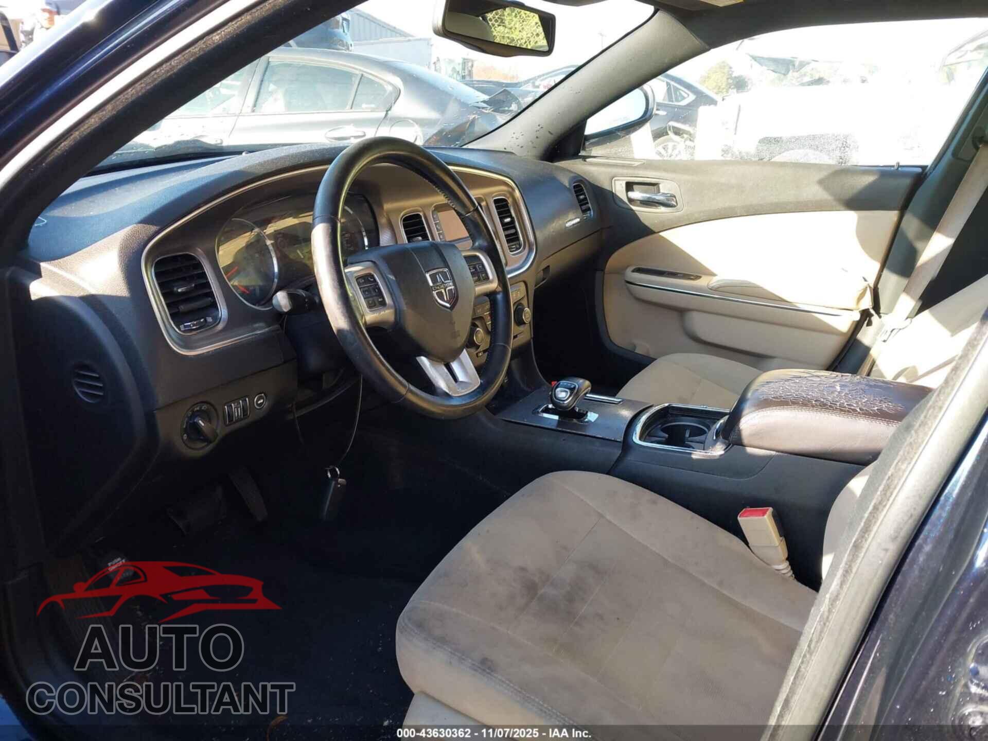 DODGE CHARGER 2012 - 2C3CDXBG9CH200464