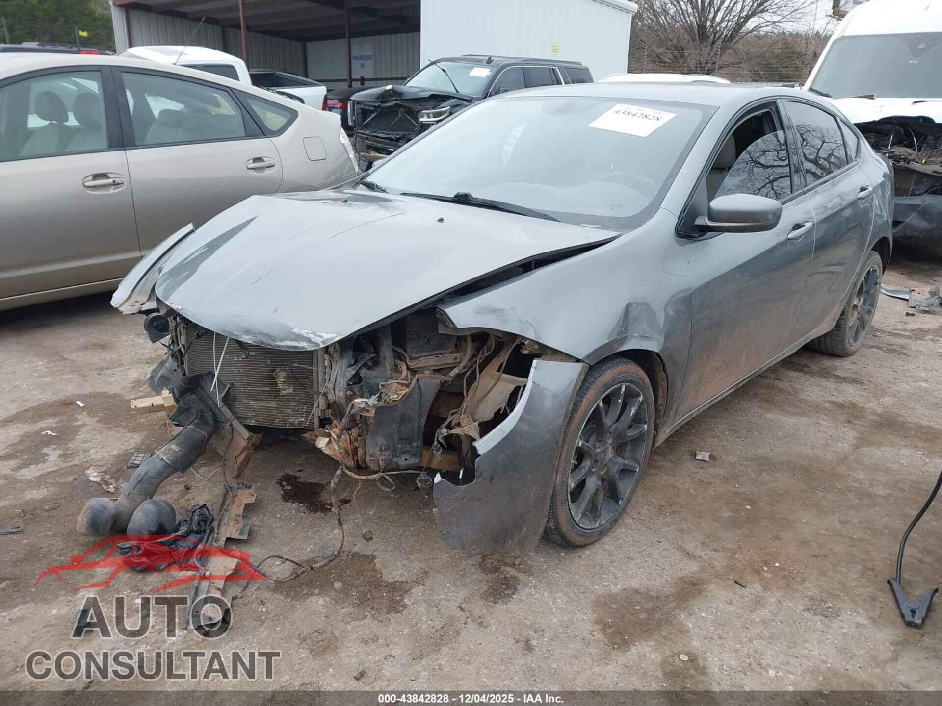 DODGE DART 2013 - 1C3CDFBA5DD318841