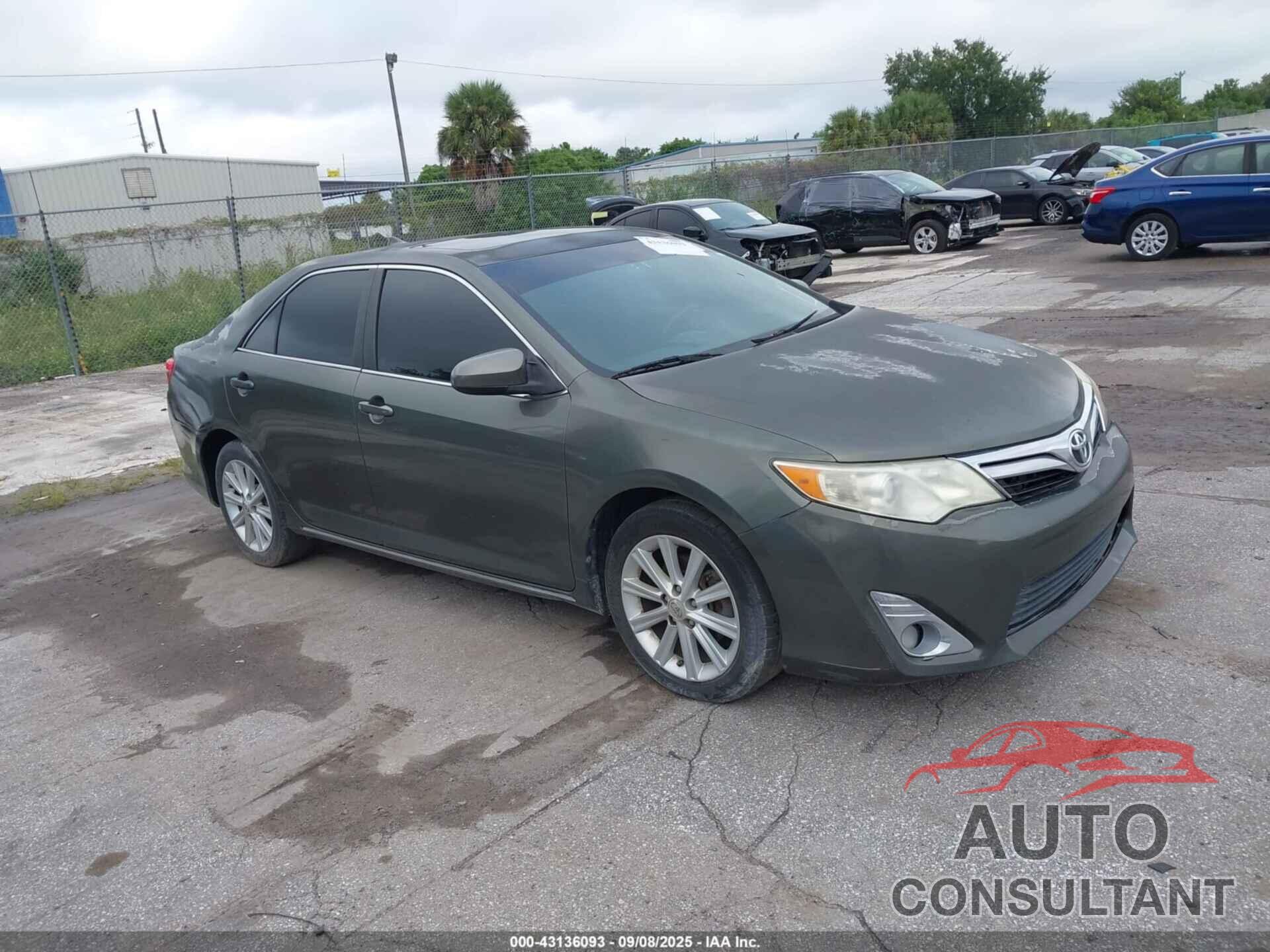 TOYOTA CAMRY 2012 - 4T1BF1FK7CU527547