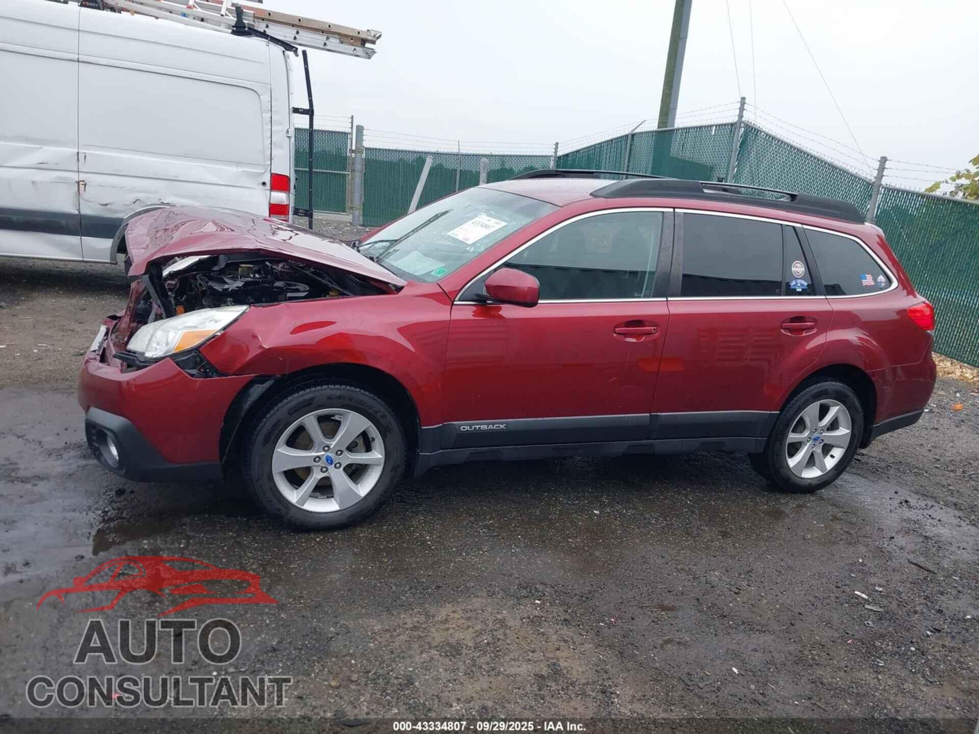 SUBARU OUTBACK 2014 - 4S4BRCCCXE1234553