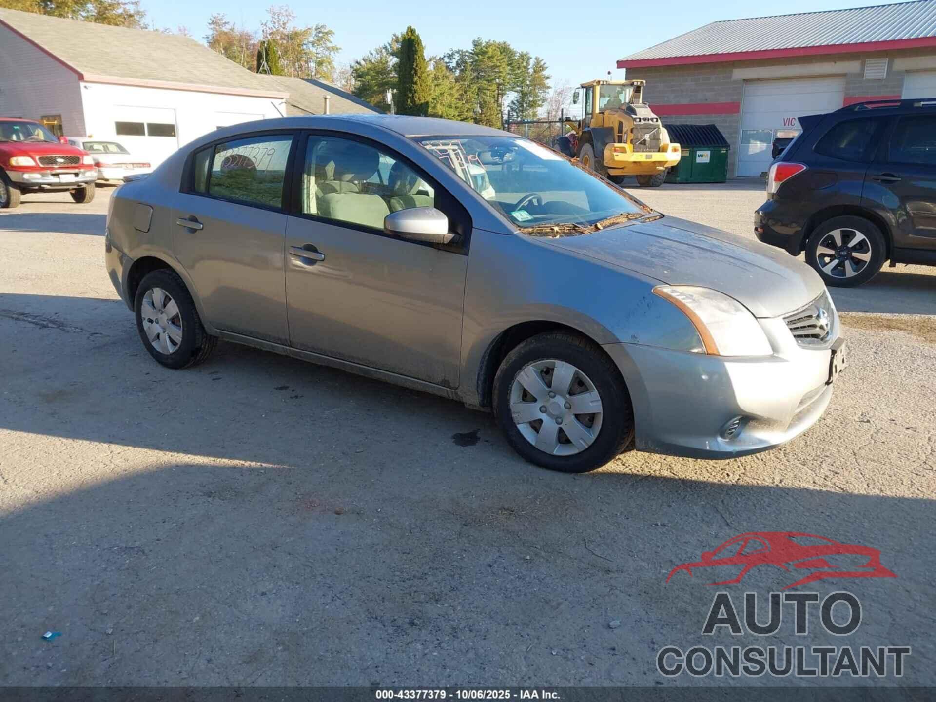 NISSAN SENTRA 2012 - 3N1AB6AP9CL676129