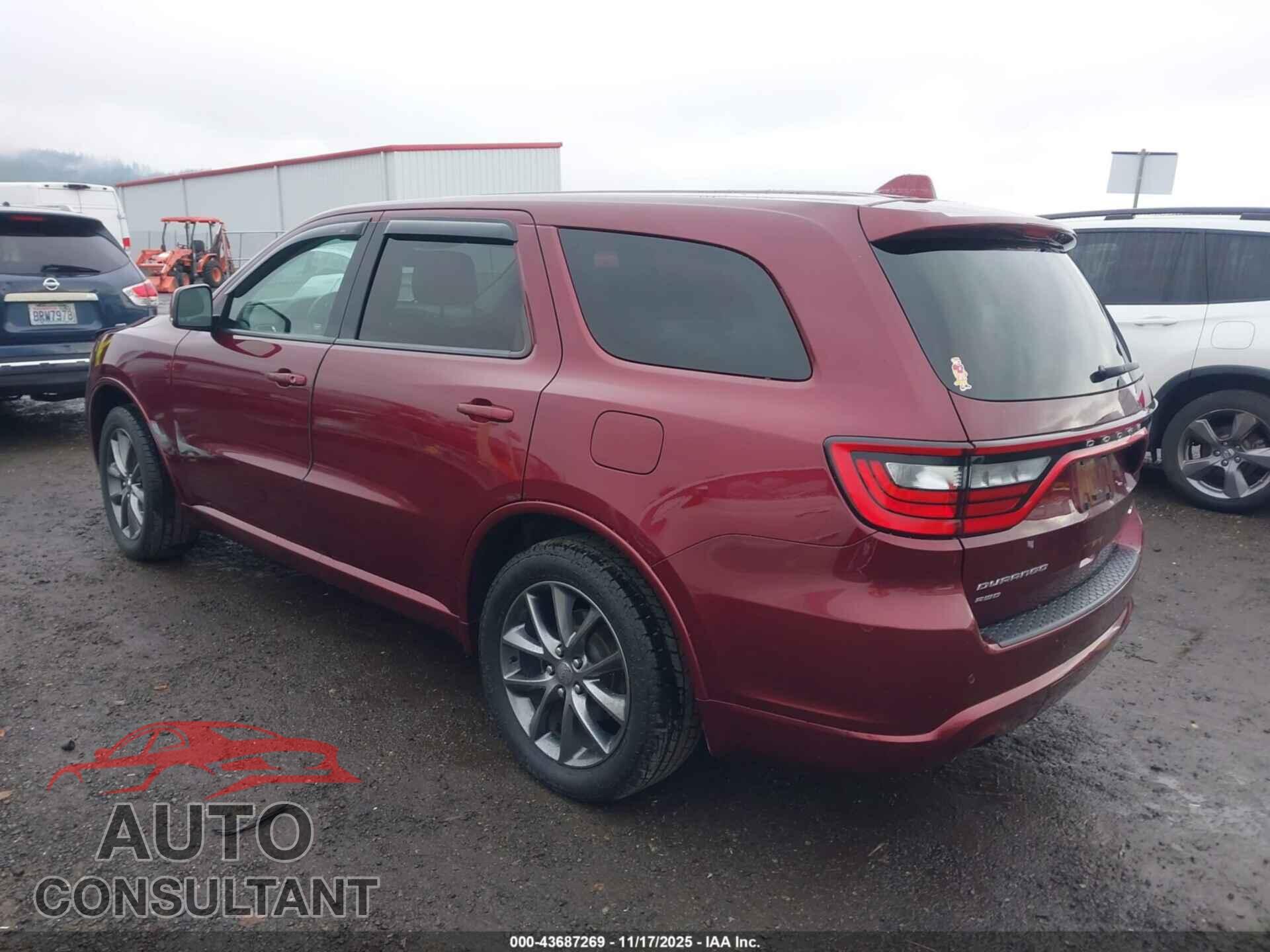 DODGE DURANGO 2017 - 1C4RDJDG9HC828051