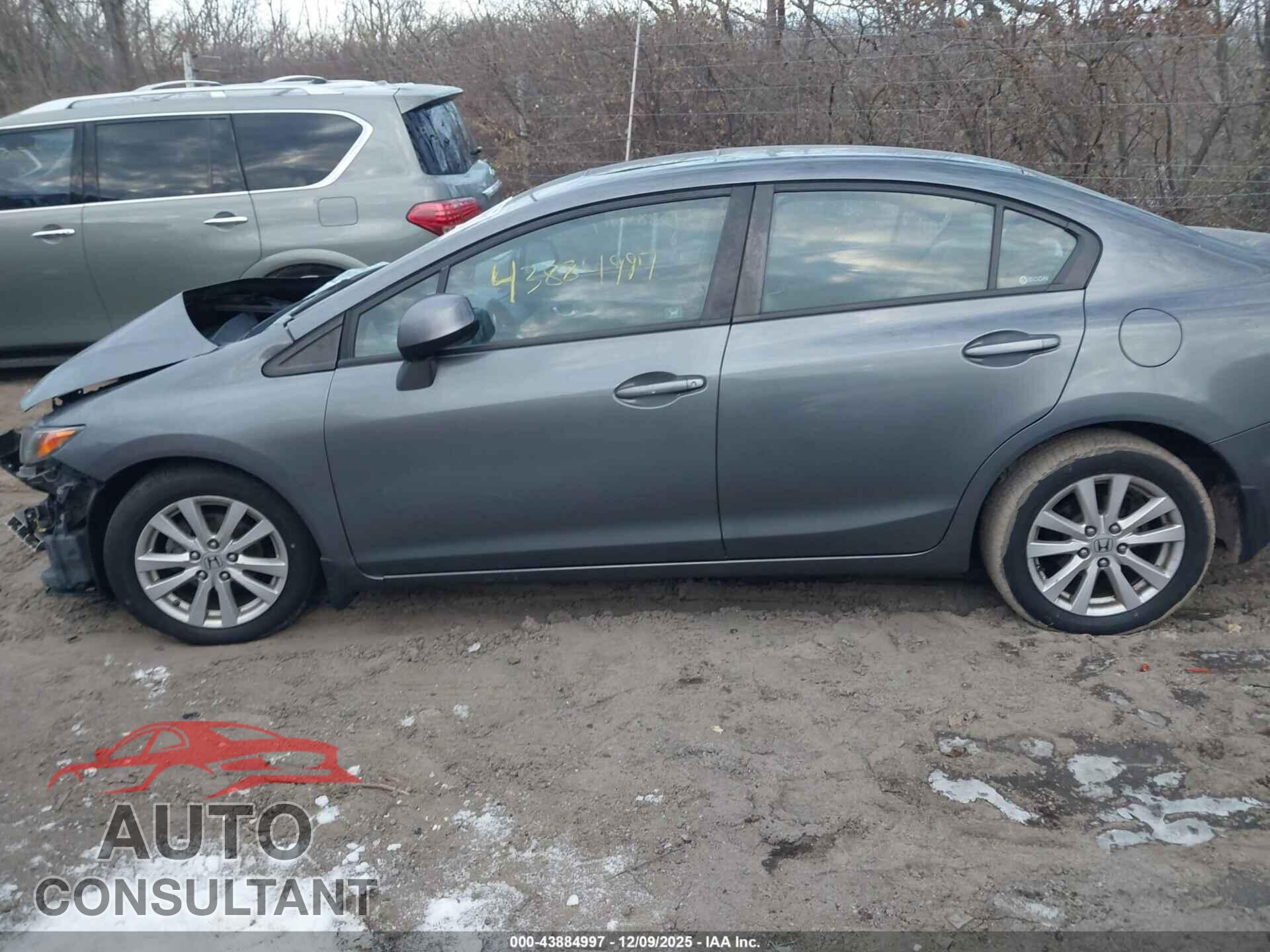 HONDA CIVIC 2012 - 19XFB2F80CE088024