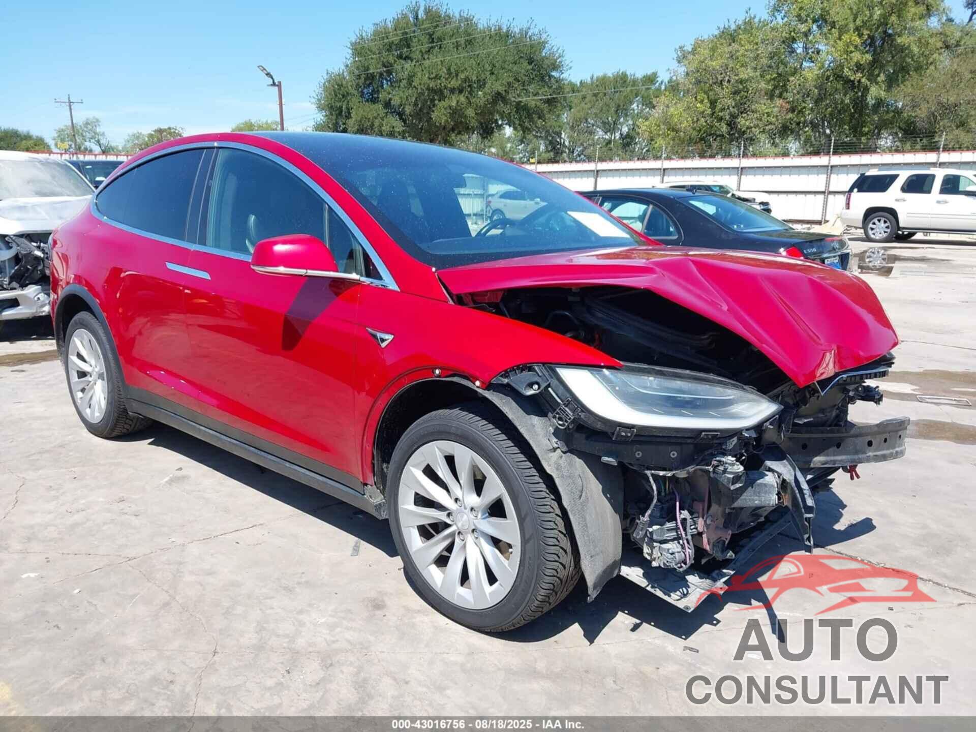 TESLA MODEL X 2017 - 5YJXCBE24HF054166