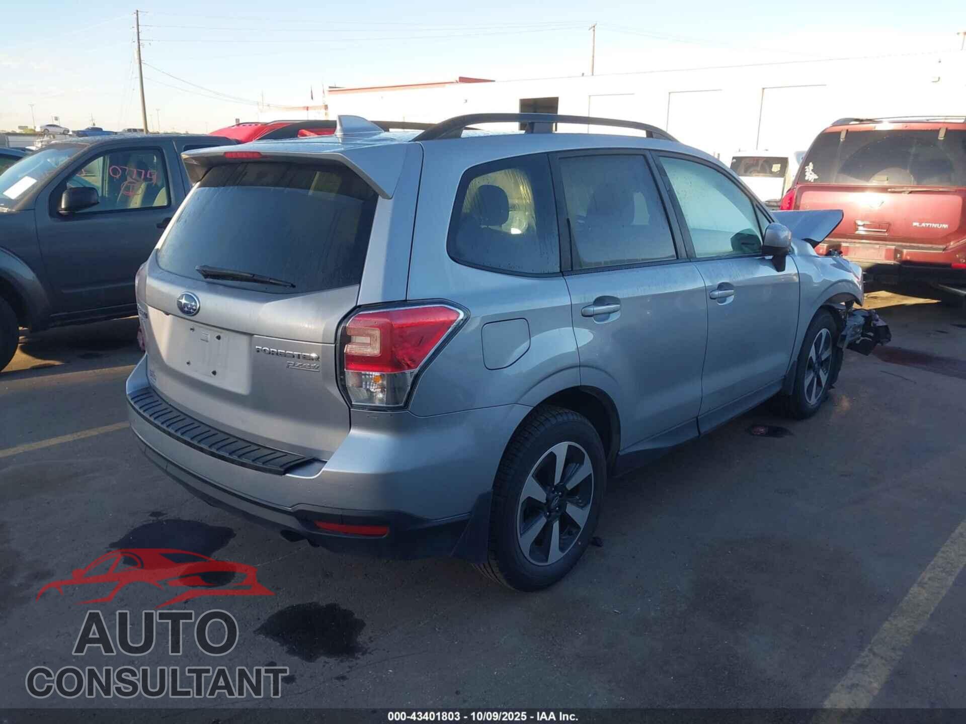 SUBARU FORESTER 2017 - JF2SJAEC7HH488098