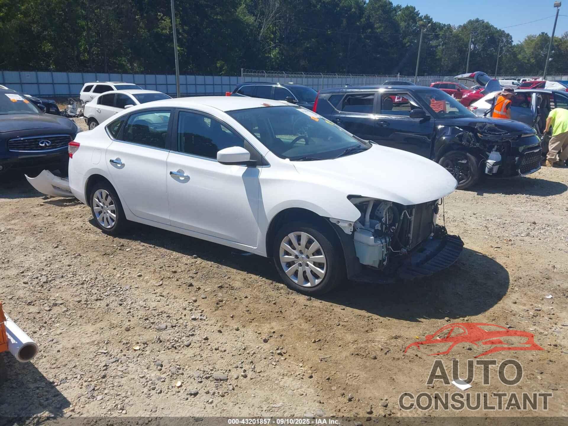NISSAN SENTRA 2015 - 3N1AB7APXFY368285