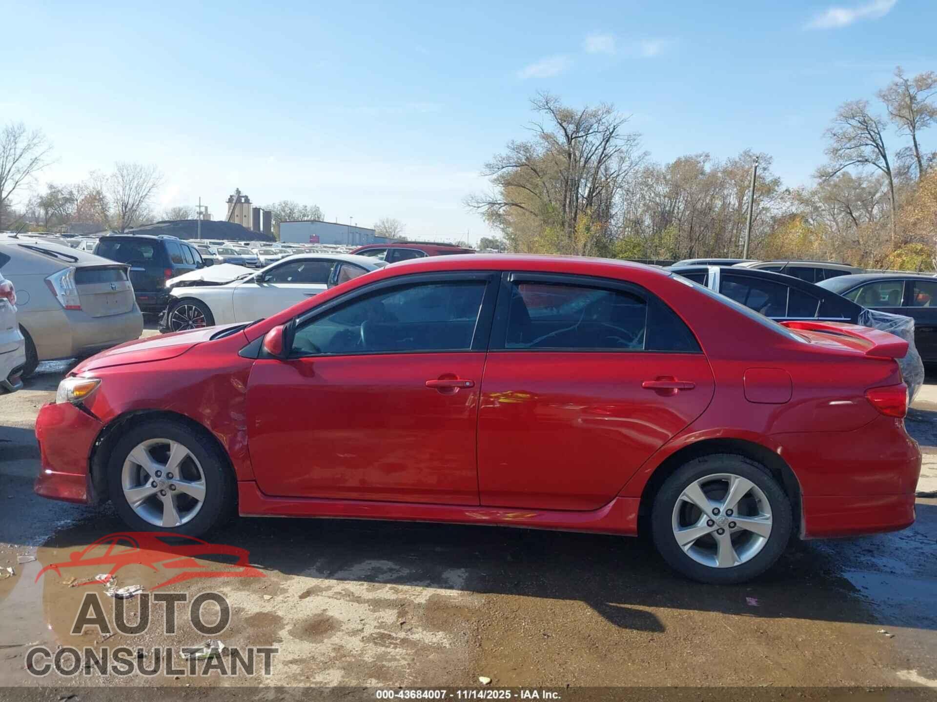 TOYOTA COROLLA 2011 - 2T1BU4EE5BC596434
