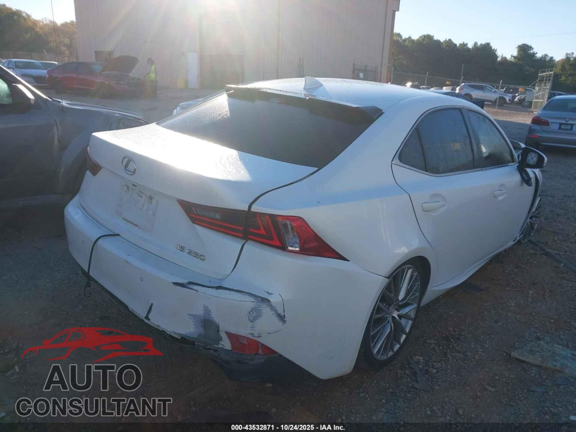 LEXUS IS 250 2015 - JTHBF1D20F5076384