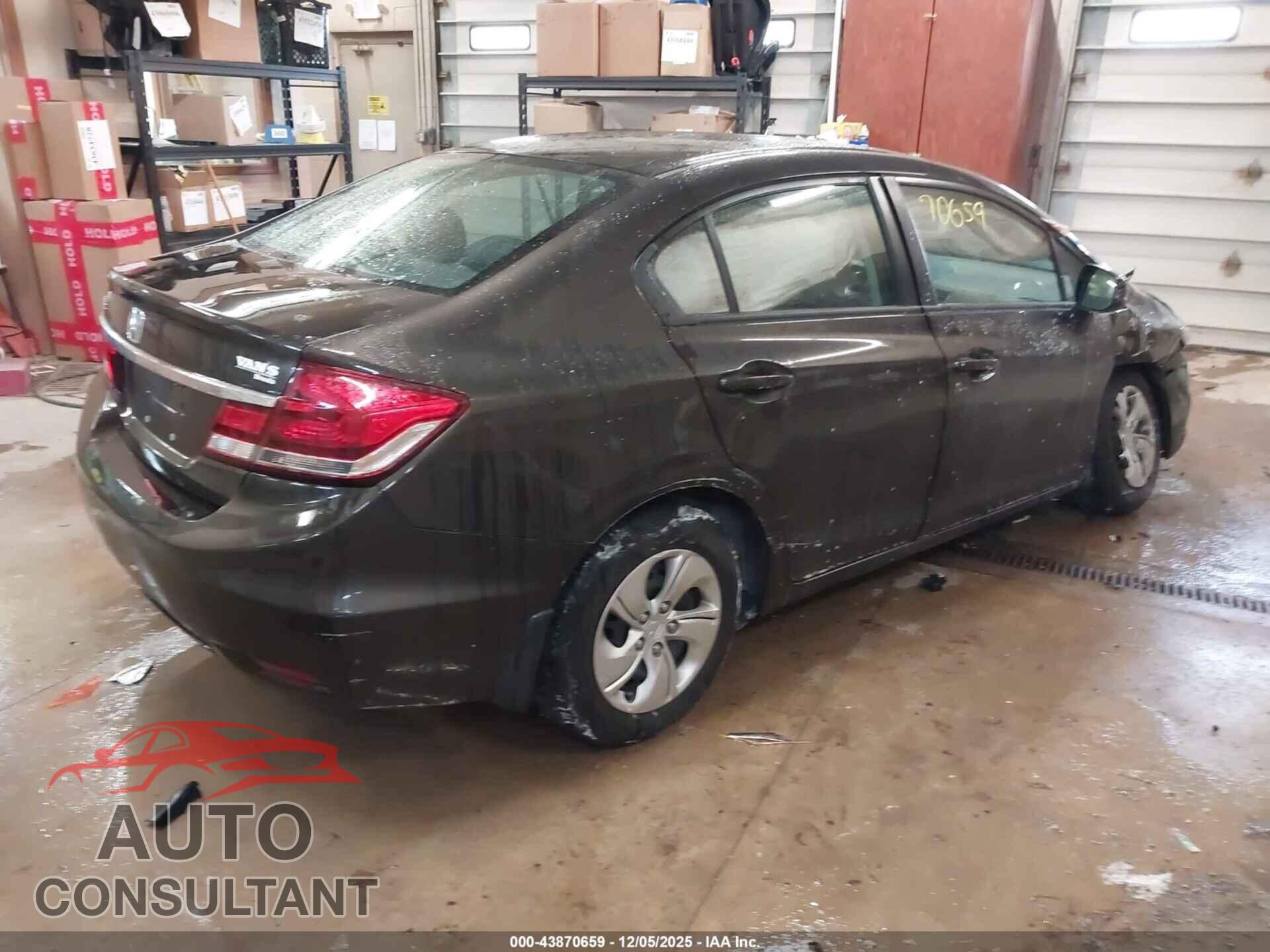 HONDA CIVIC 2013 - 19XFB2F51DE043147