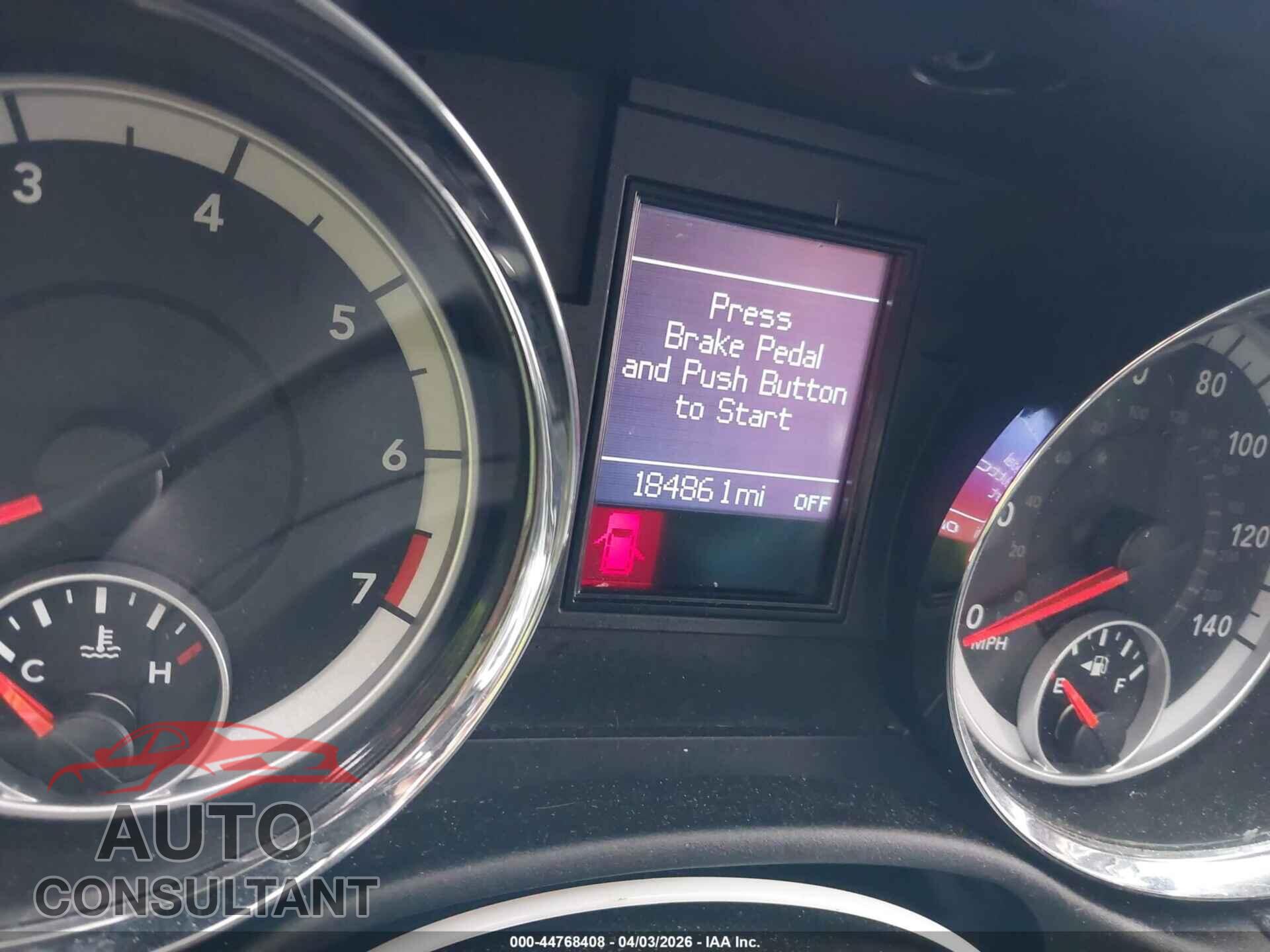 DODGE DURANGO 2012 - 1C4RDJDG5CC187845