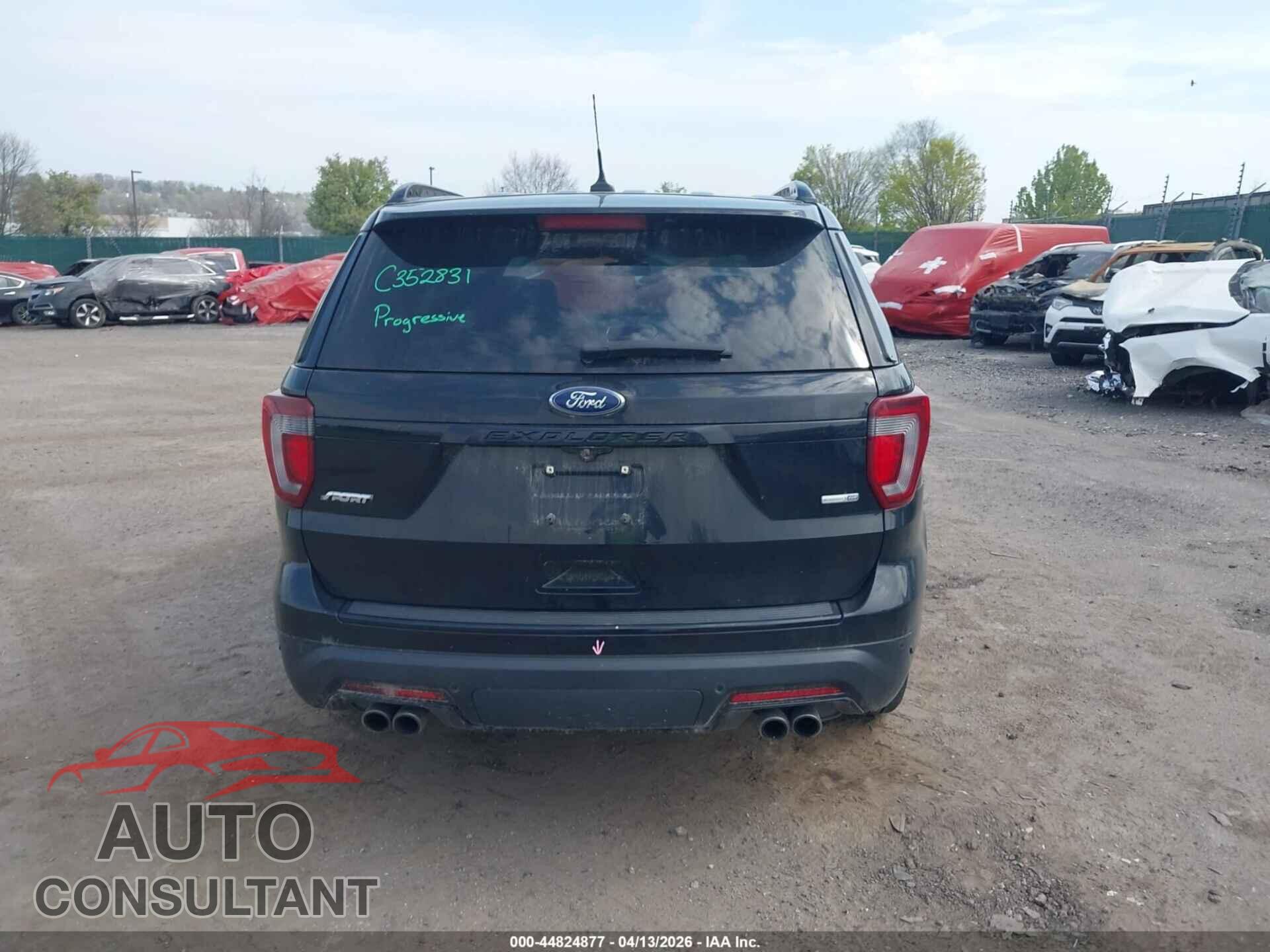 FORD EXPLORER 2018 - 1FM5K8GT3JGB86796