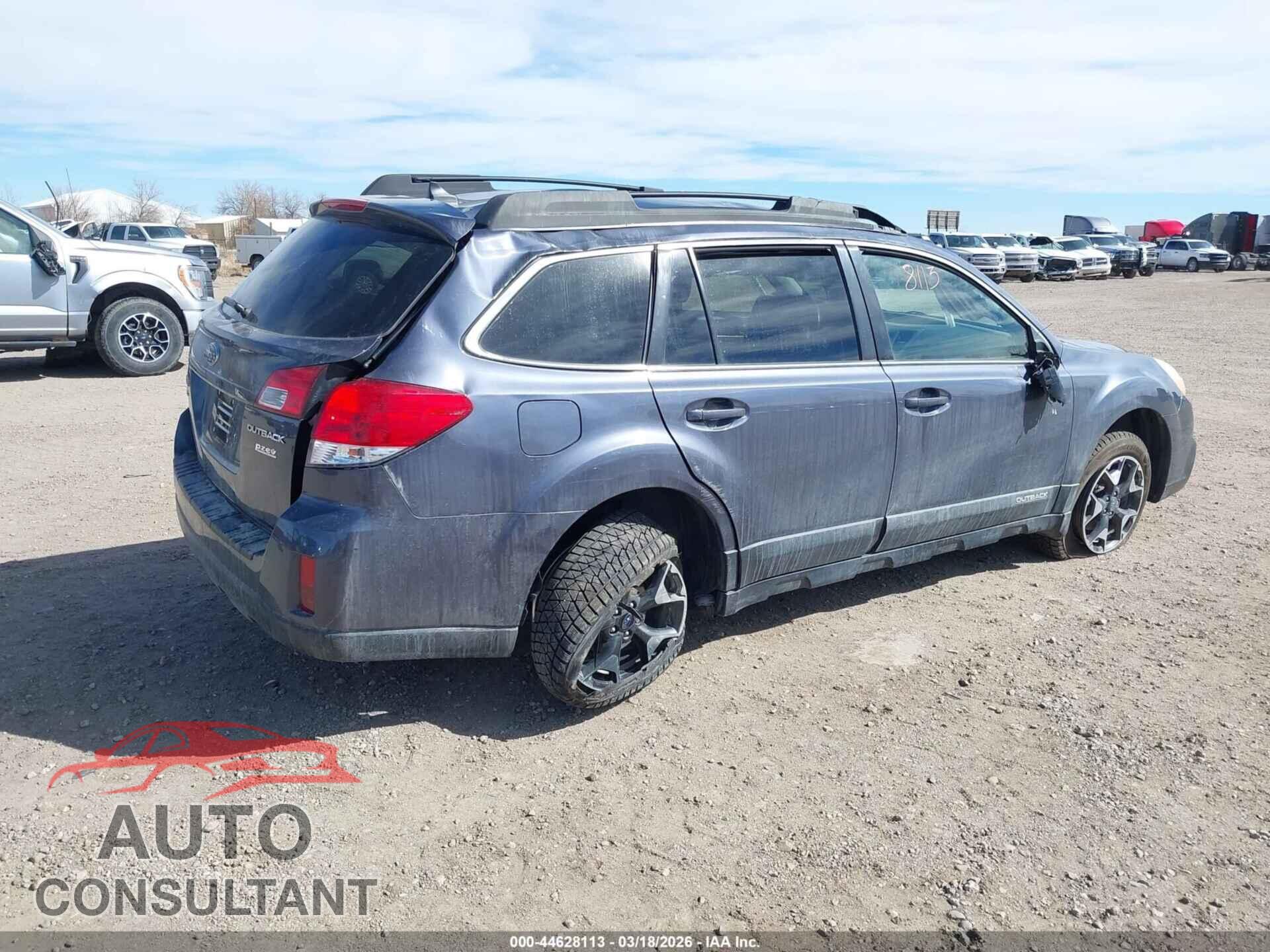 SUBARU OUTBACK 2014 - 4S4BRBLC8E3321852