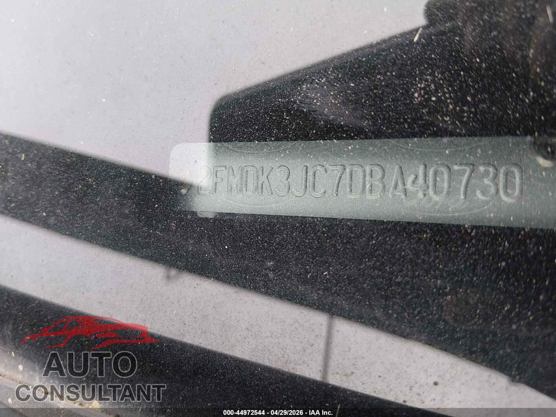 FORD EDGE 2013 - 2FMDK3JC7DBA40730