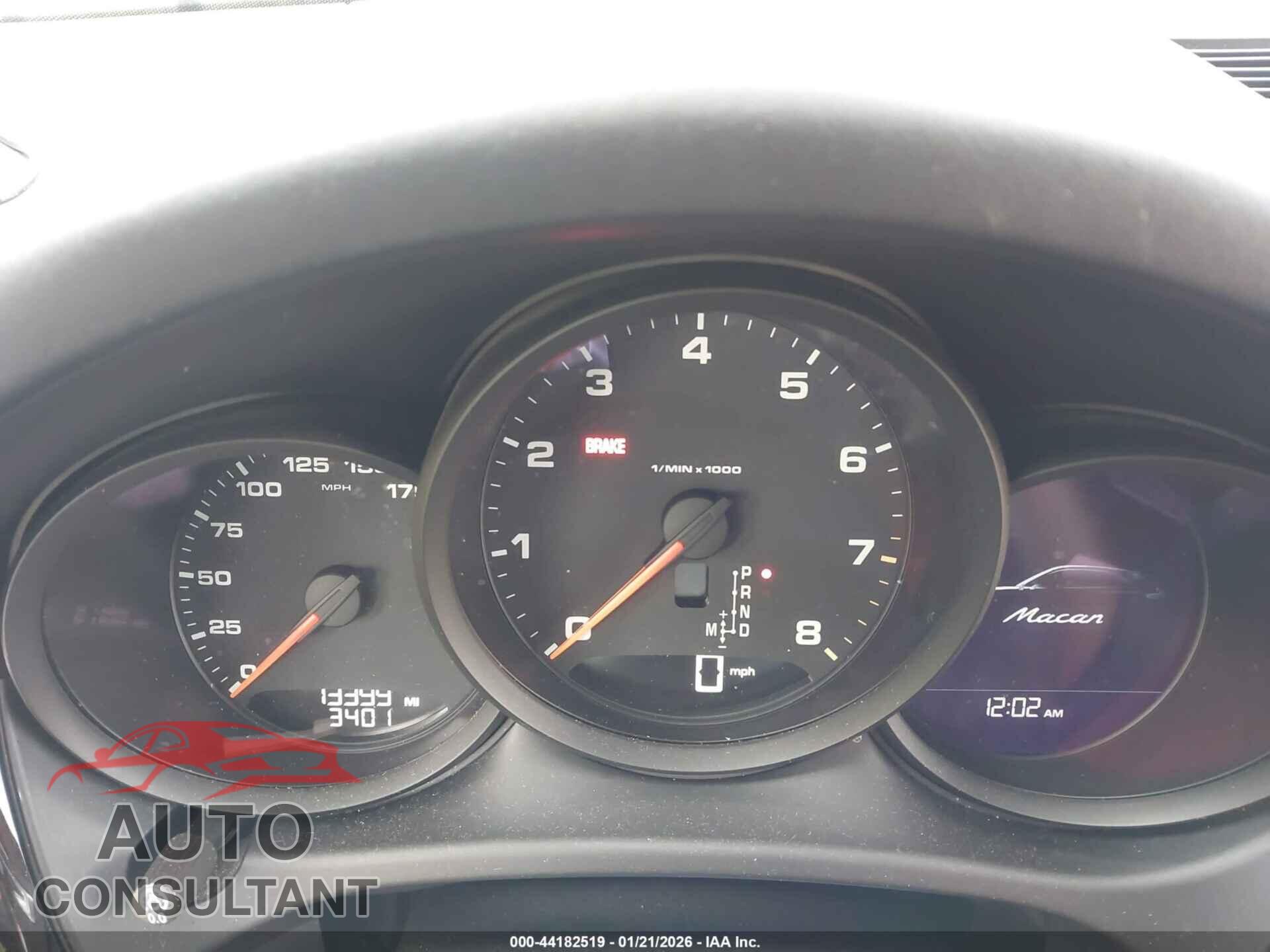 PORSCHE MACAN 2020 - WP1AA2A55LLB13385