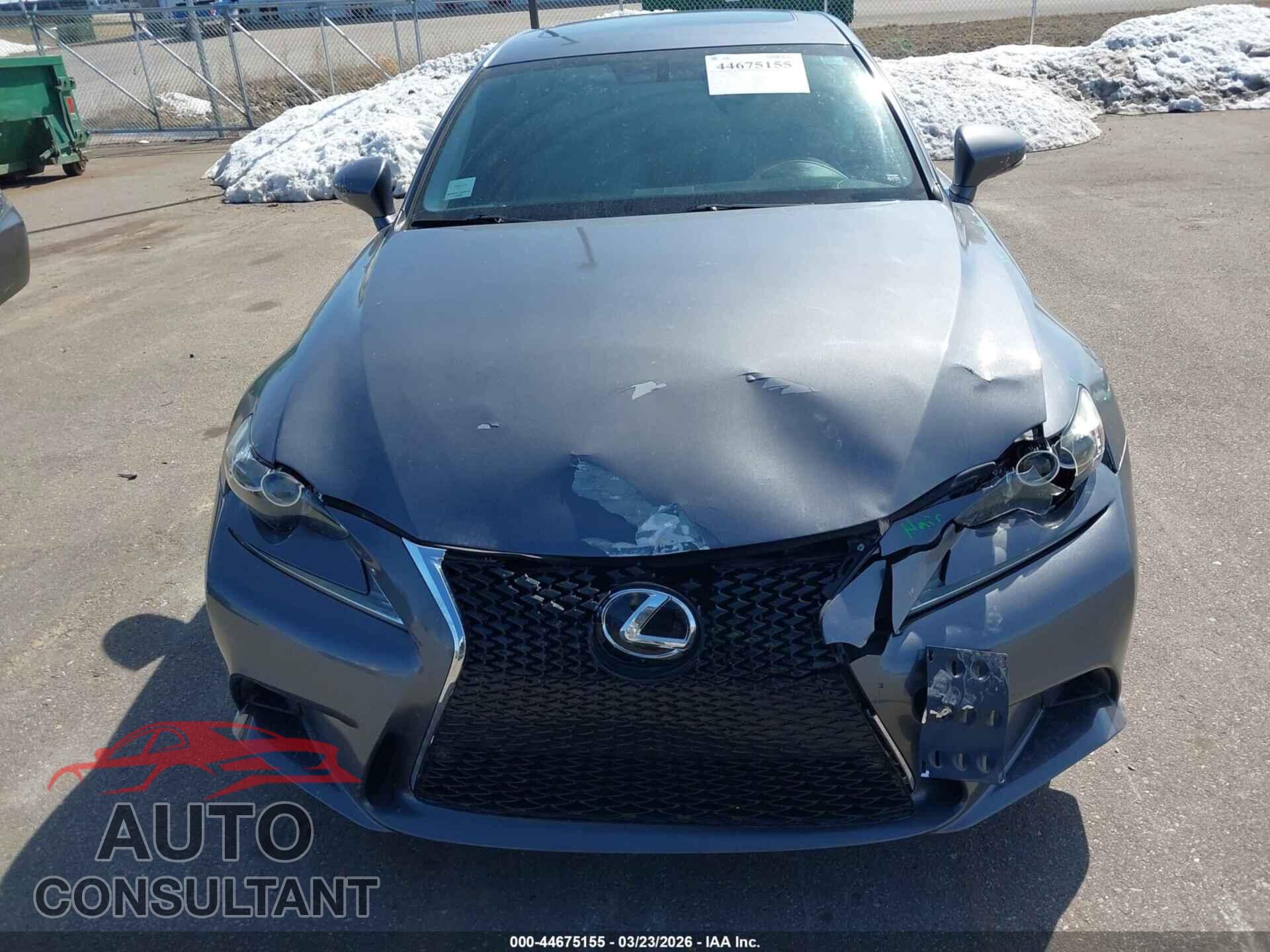 LEXUS IS 250 2015 - JTHBF1D23F5062012