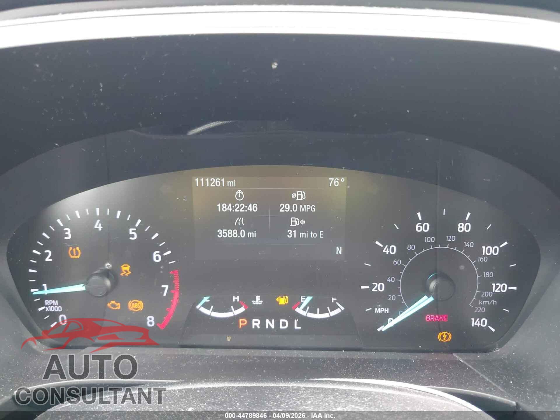 FORD ESCAPE 2020 - 1FMCU0G61LUA18737