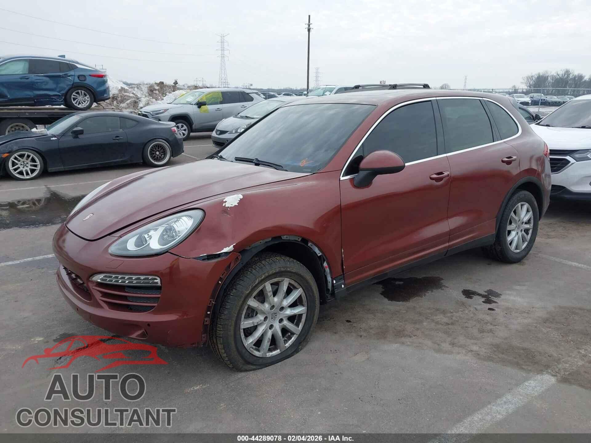 PORSCHE CAYENNE 2011 - WP1AA2A2XBLA04831