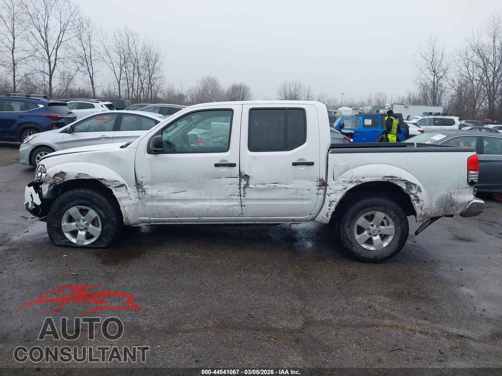 NISSAN FRONTIER 2012 - 1N6AD0EV9CC406467