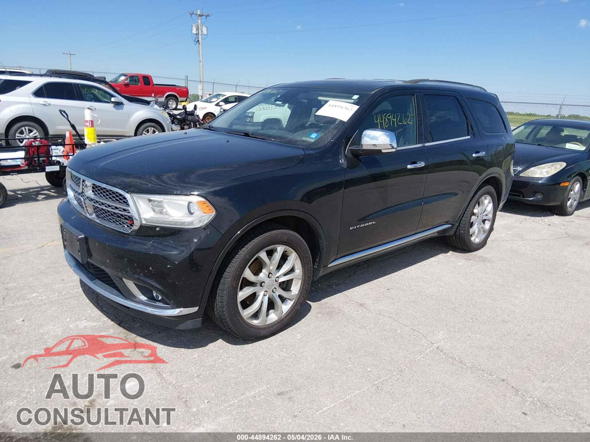 DODGE DURANGO 2017 - 1C4RDJEG6HC748754