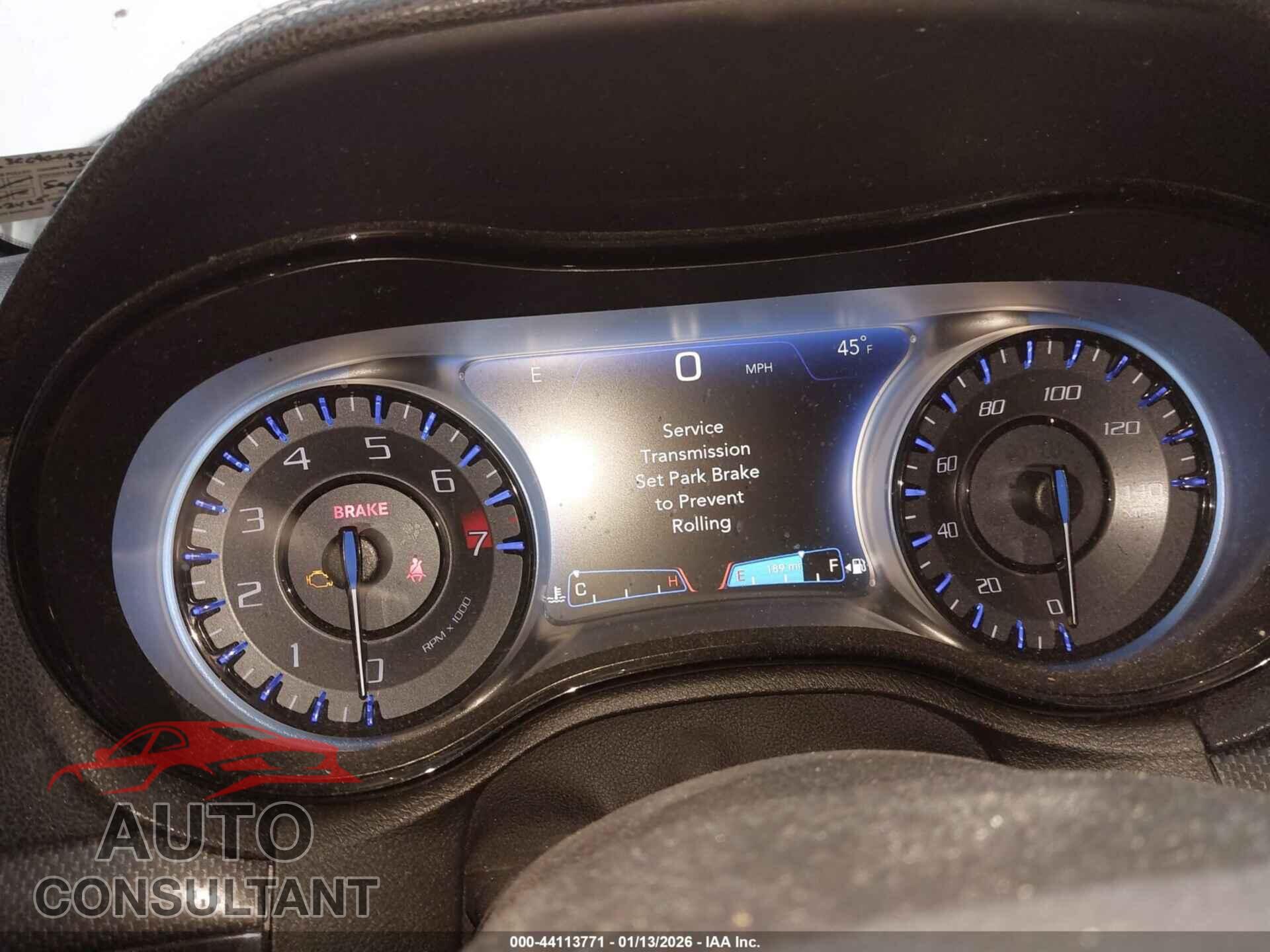 CHRYSLER 300 2016 - 2C3CCAGG8GH329231