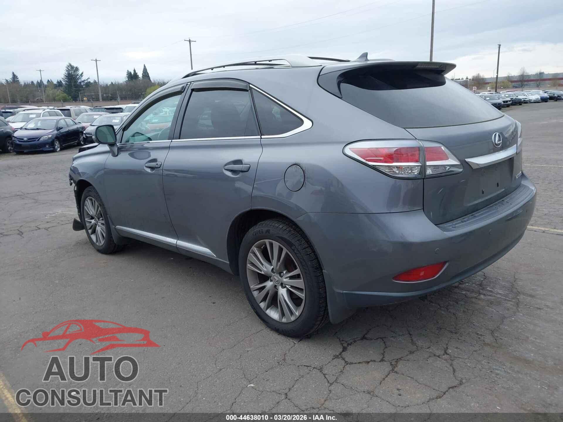 LEXUS RX 350 2013 - 2T2BK1BA5DC196619