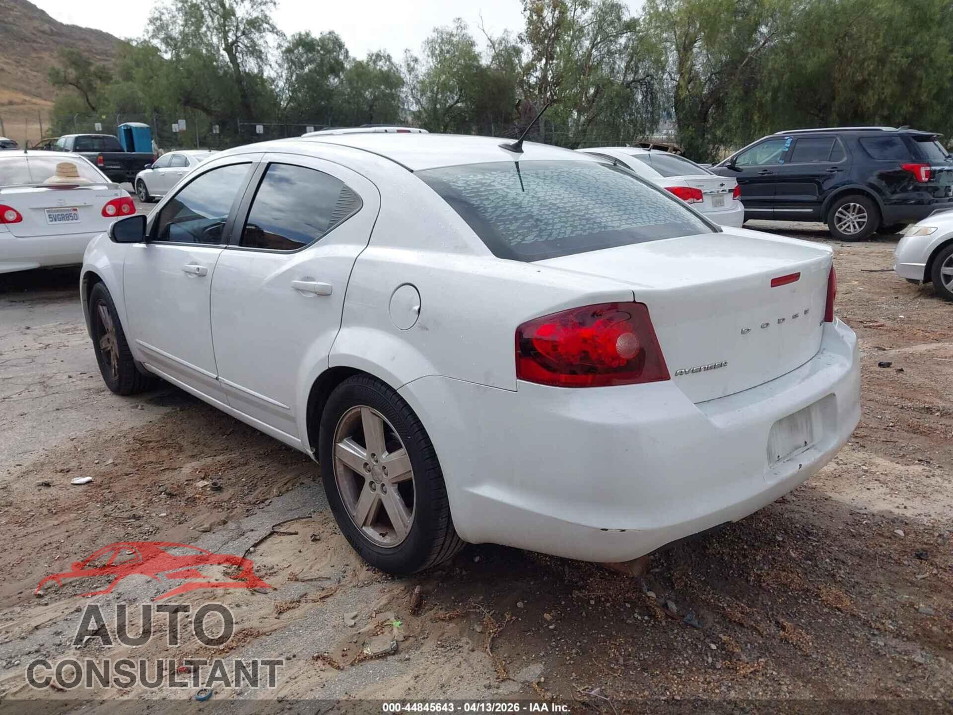 DODGE AVENGER 2013 - 1C3CDZCB8DN665664