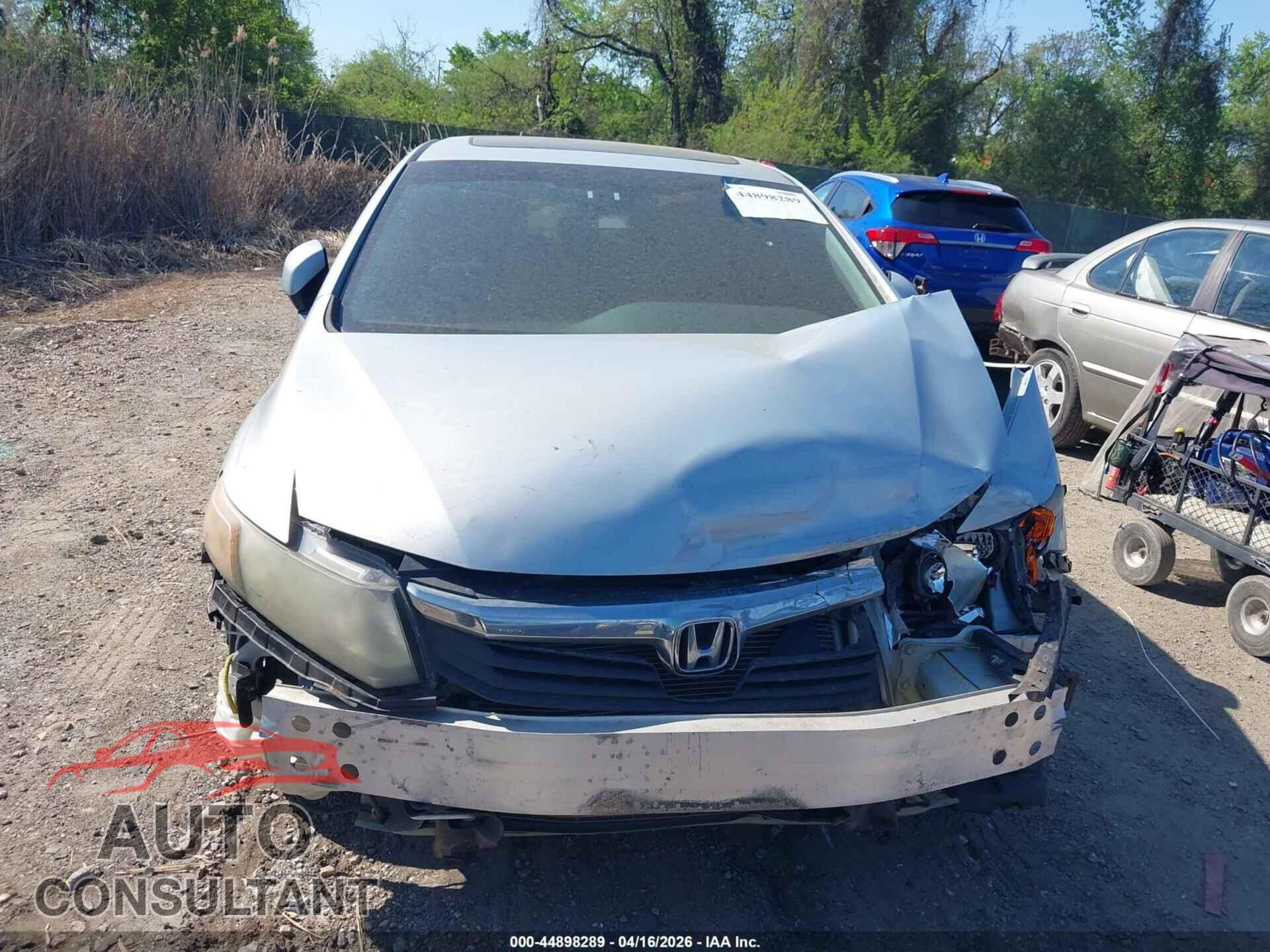 HONDA CIVIC 2012 - 19XFB2F95CE033643