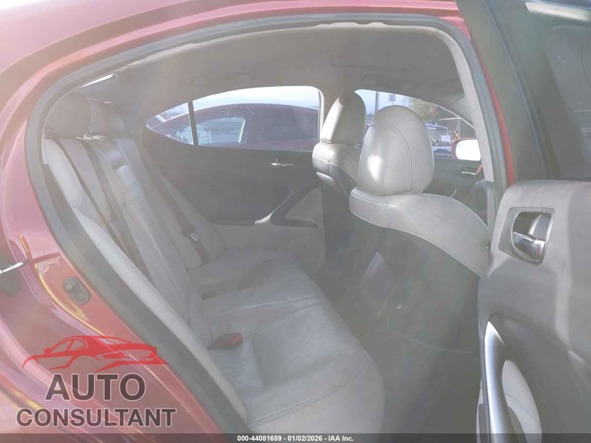 LEXUS IS 250 2009 - JTHBK262995105321