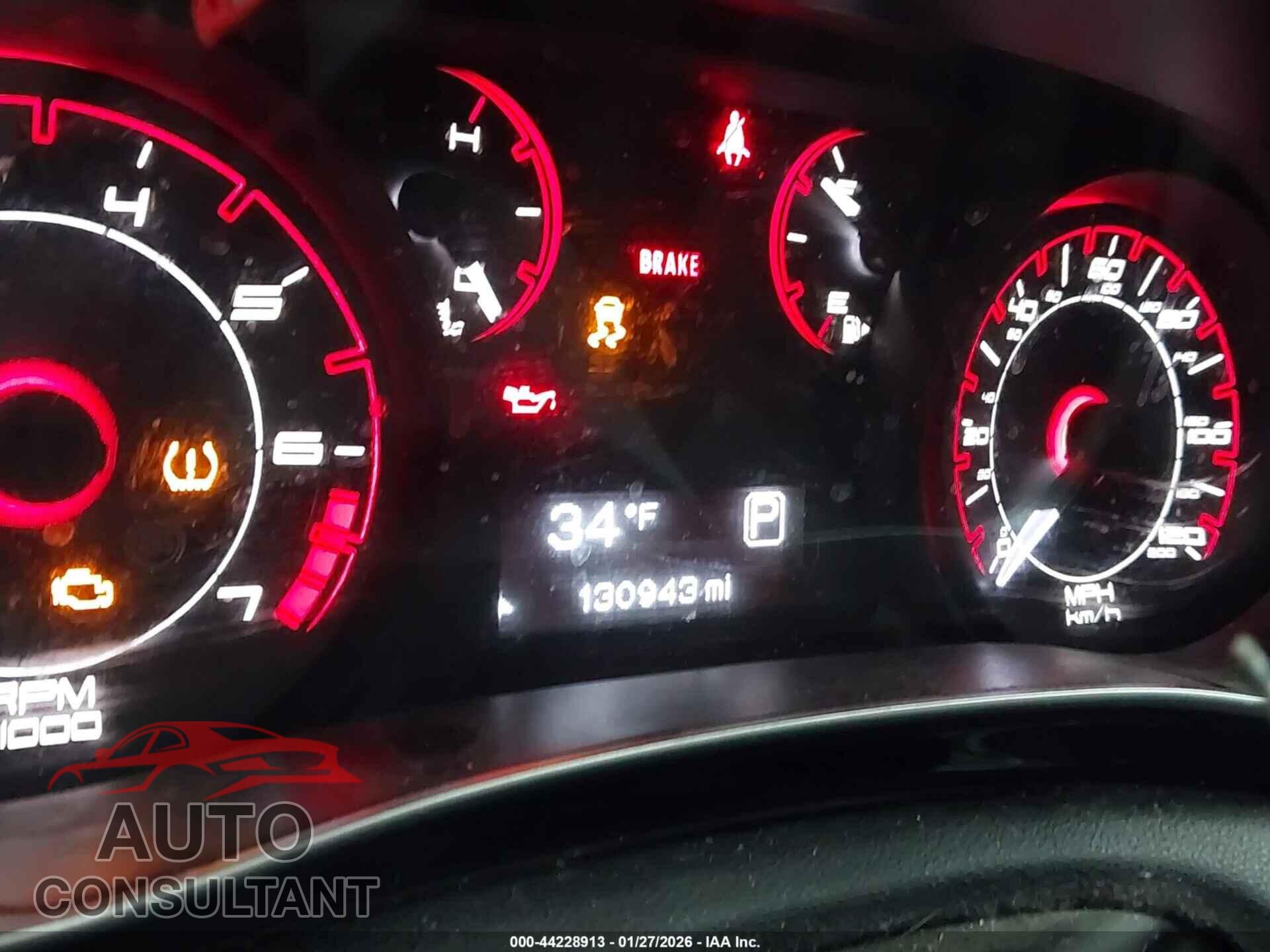 DODGE DART 2013 - 1C3CDFBA9DD346674