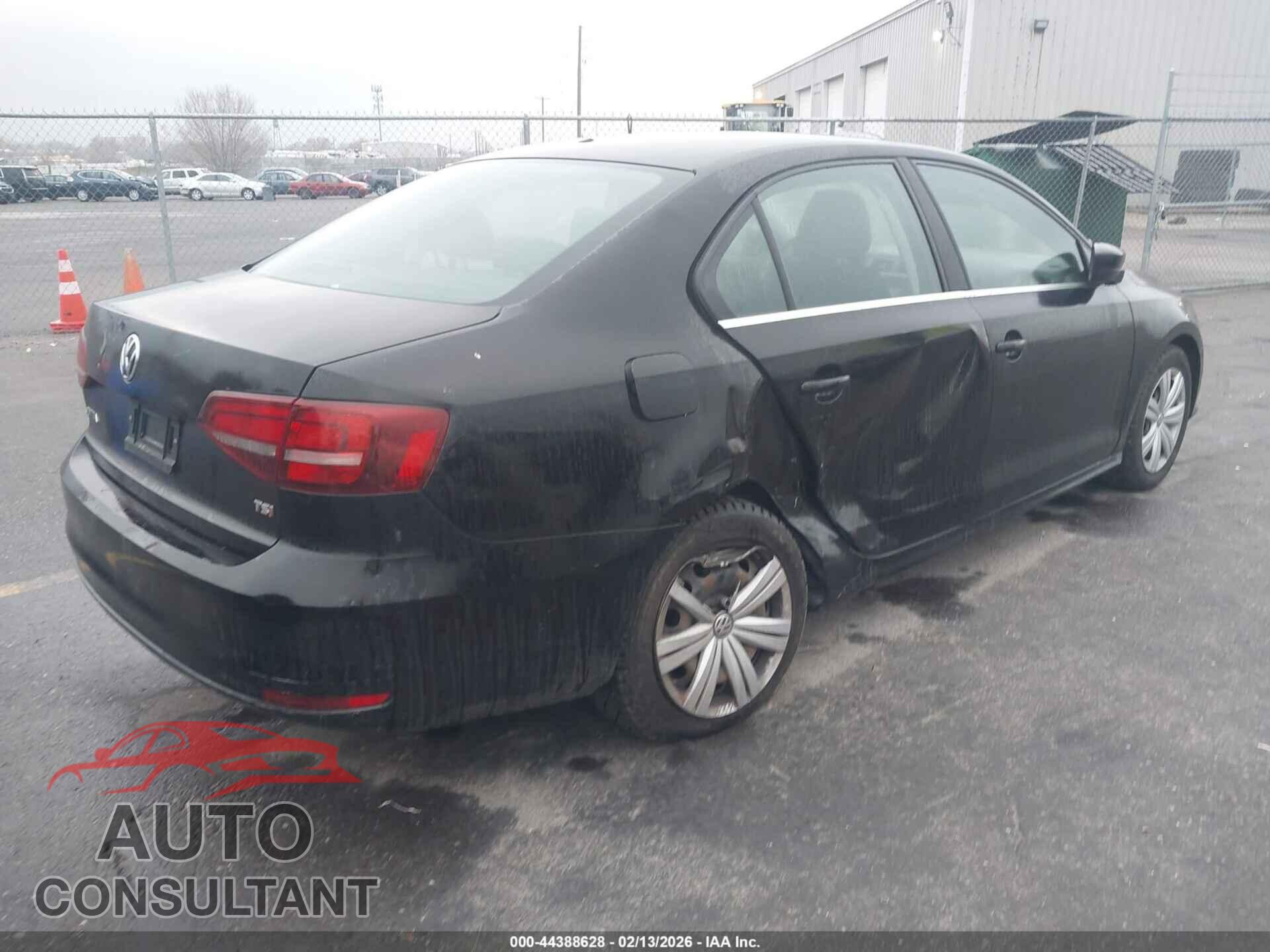 VOLKSWAGEN JETTA 2017 - 3VW2B7AJ4HM391758
