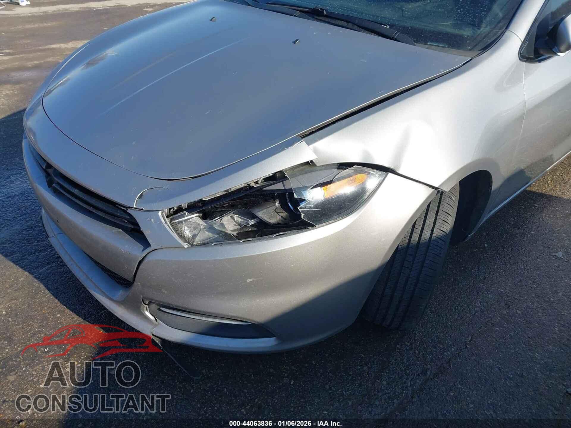 DODGE DART 2015 - 1C3CDFBB6FD237469