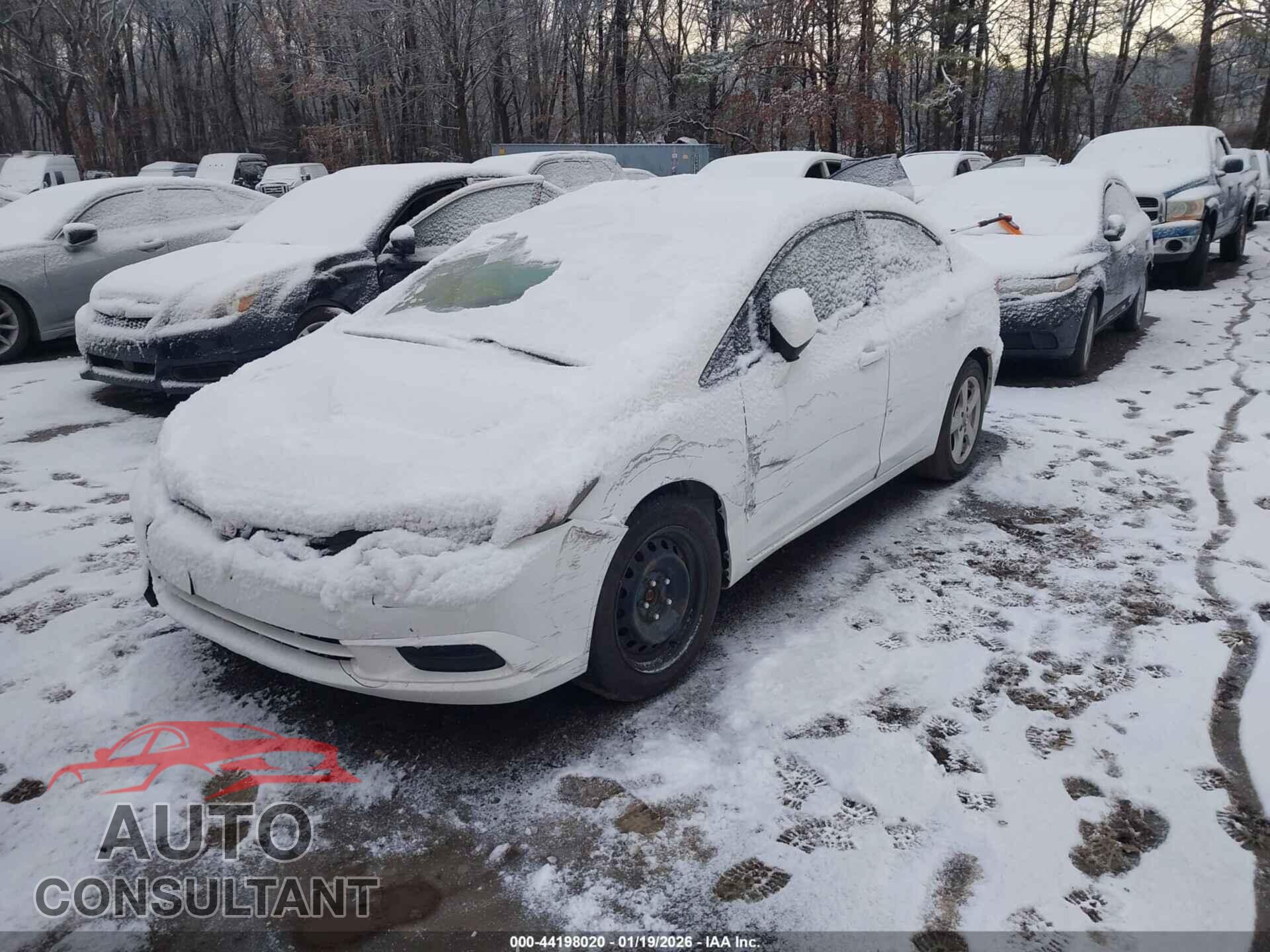 HONDA CIVIC 2012 - 19XFB2F92CE301287