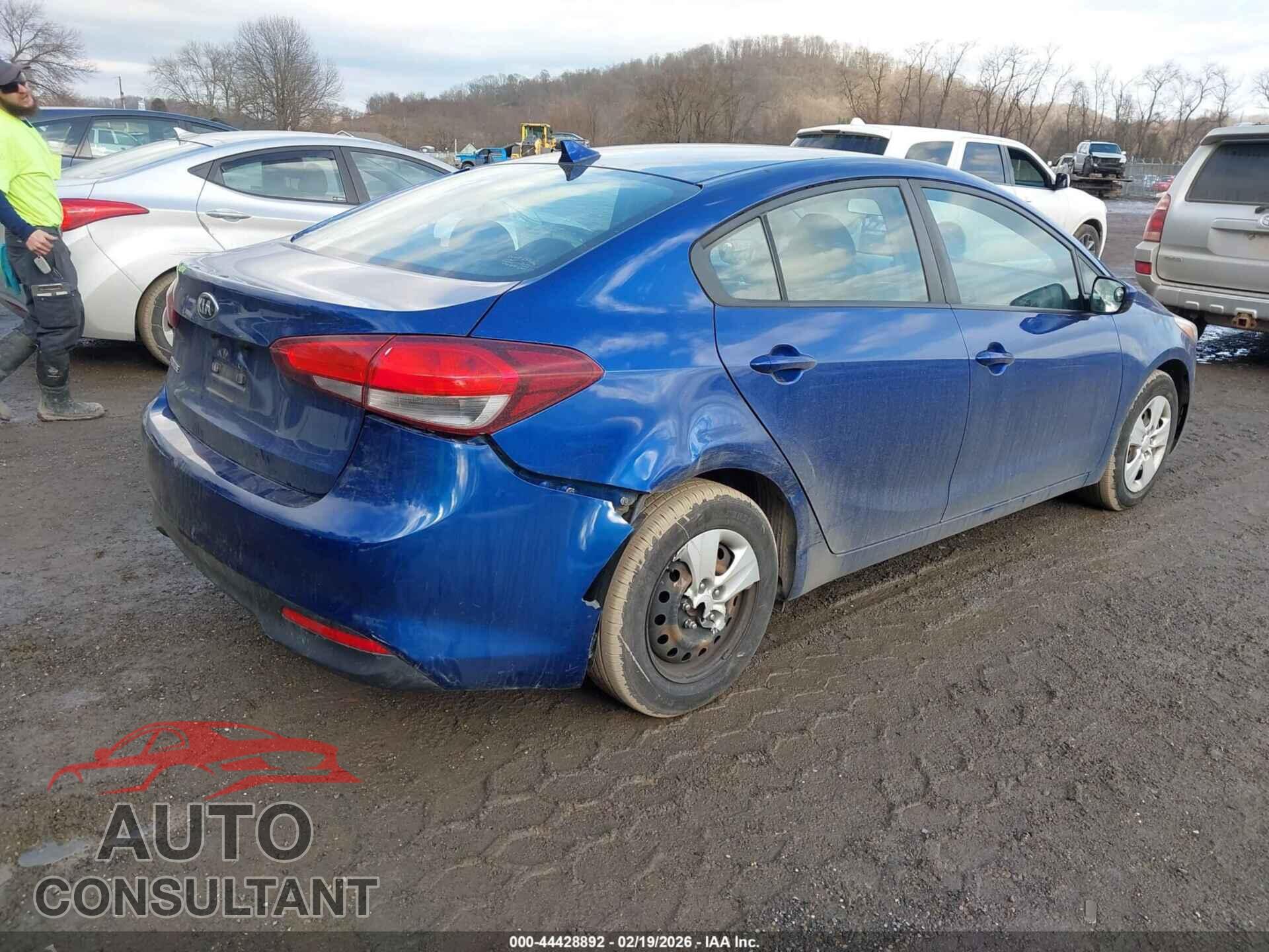 KIA FORTE 2017 - 3KPFK4A78HE127573