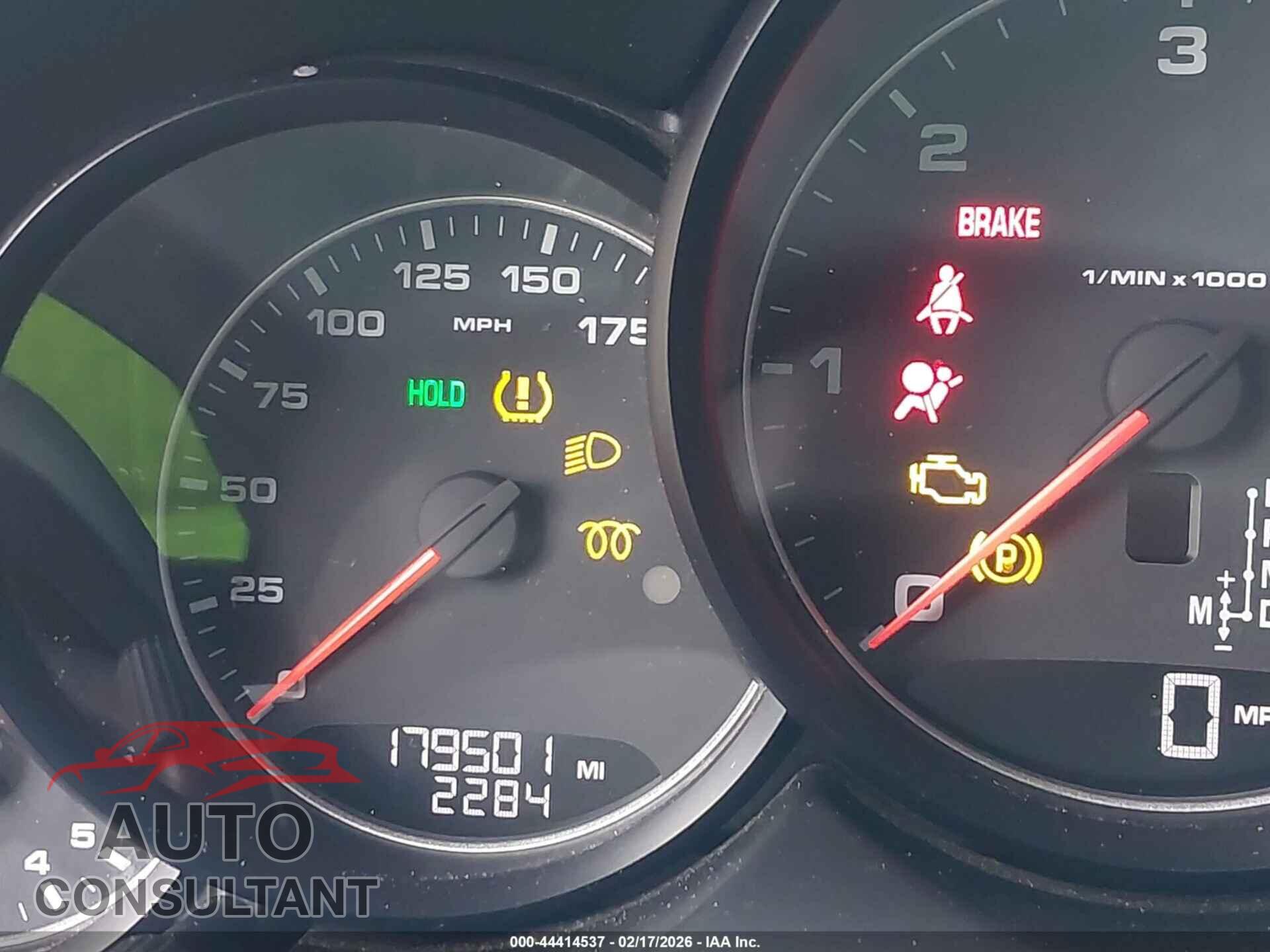 PORSCHE CAYENNE 2013 - WP1AF2A24DLA23802