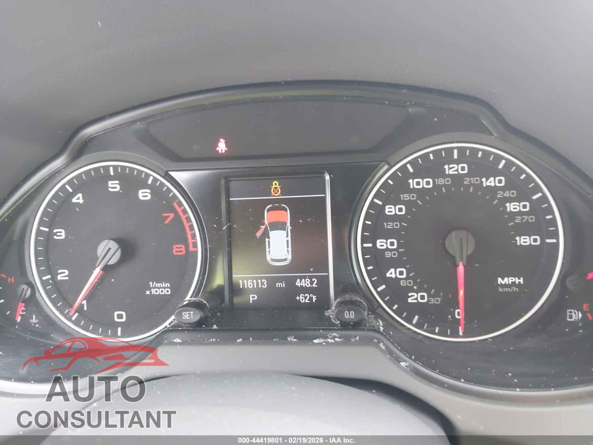 AUDI Q5 2012 - WA1LFAFP5CA044493