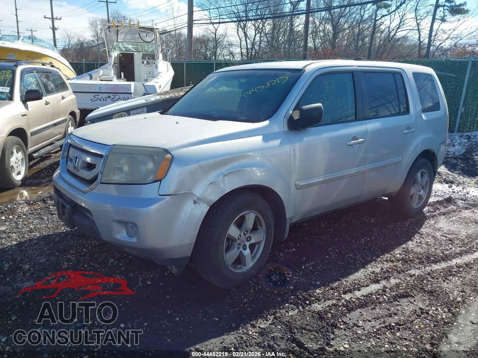 HONDA PILOT 2009 - 5FNYF48469B050920