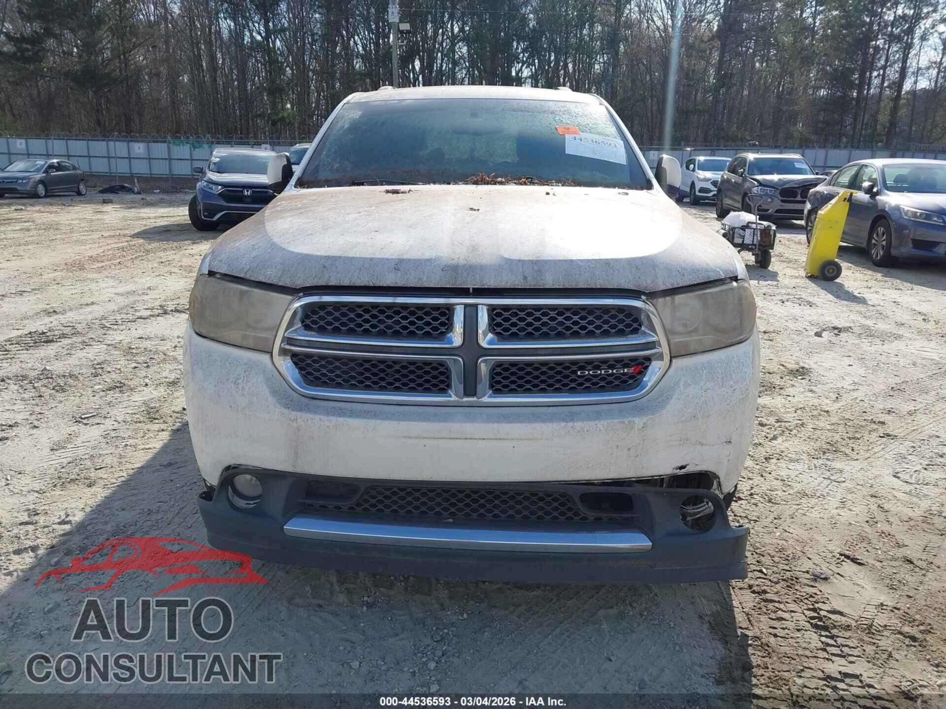 DODGE DURANGO 2012 - 1C4RDHDG7CC257225